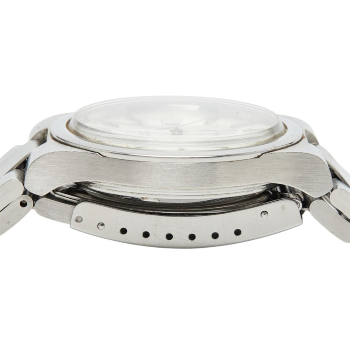 Omega Genf Silber Zifferblatt 36 mm Uhr