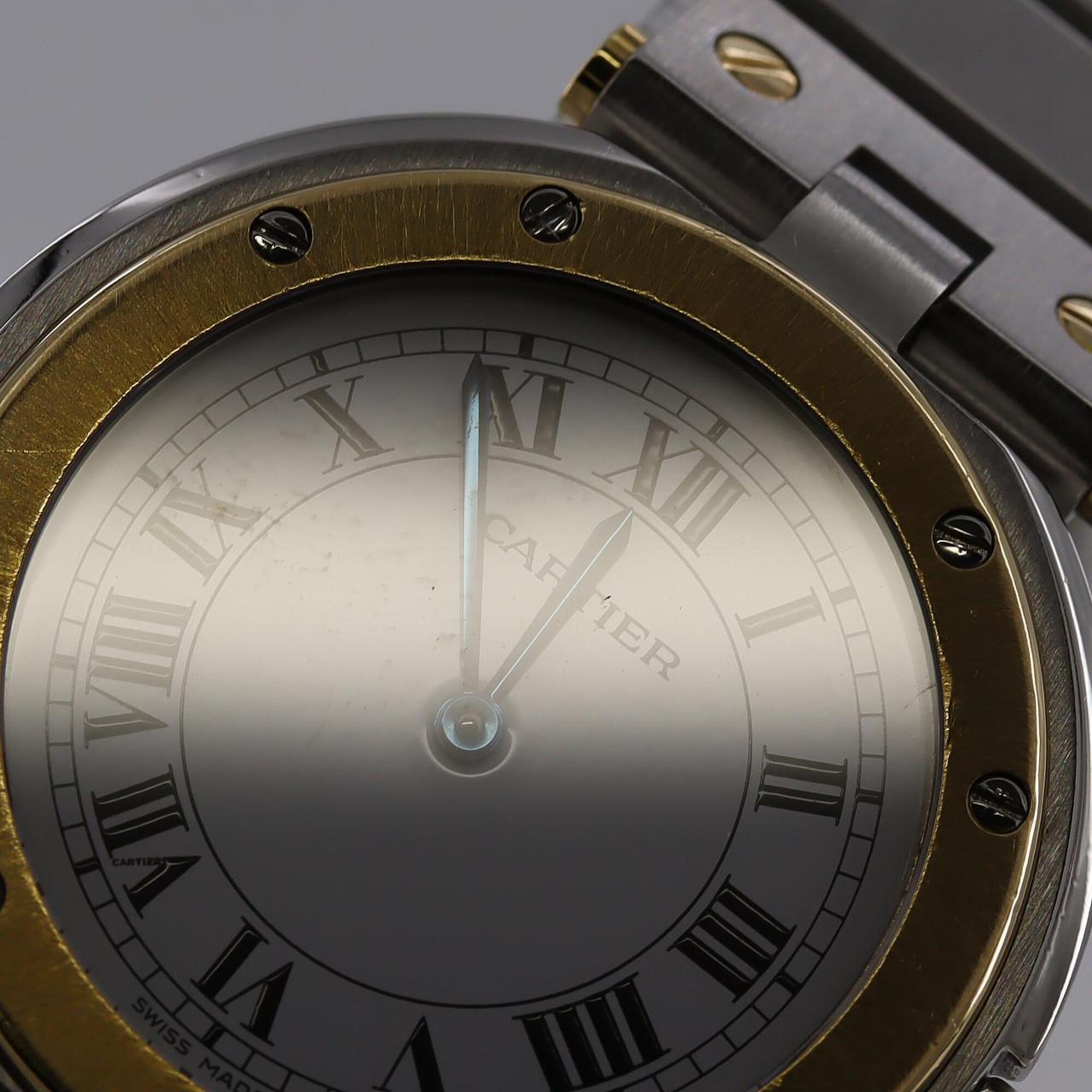 Cartier Santos Vendôme LM Two-Tone 83038288 SSxYG Quartz Watch