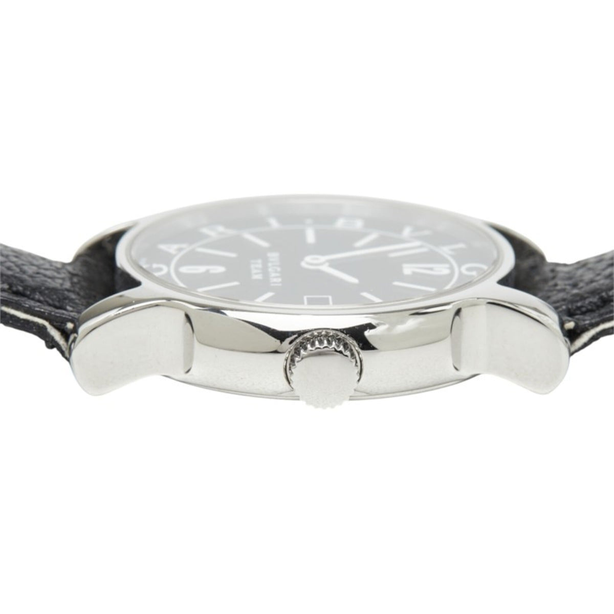 Bulgari Solotempo ST29S Schwarz Zifferblatt 29 mm Uhr