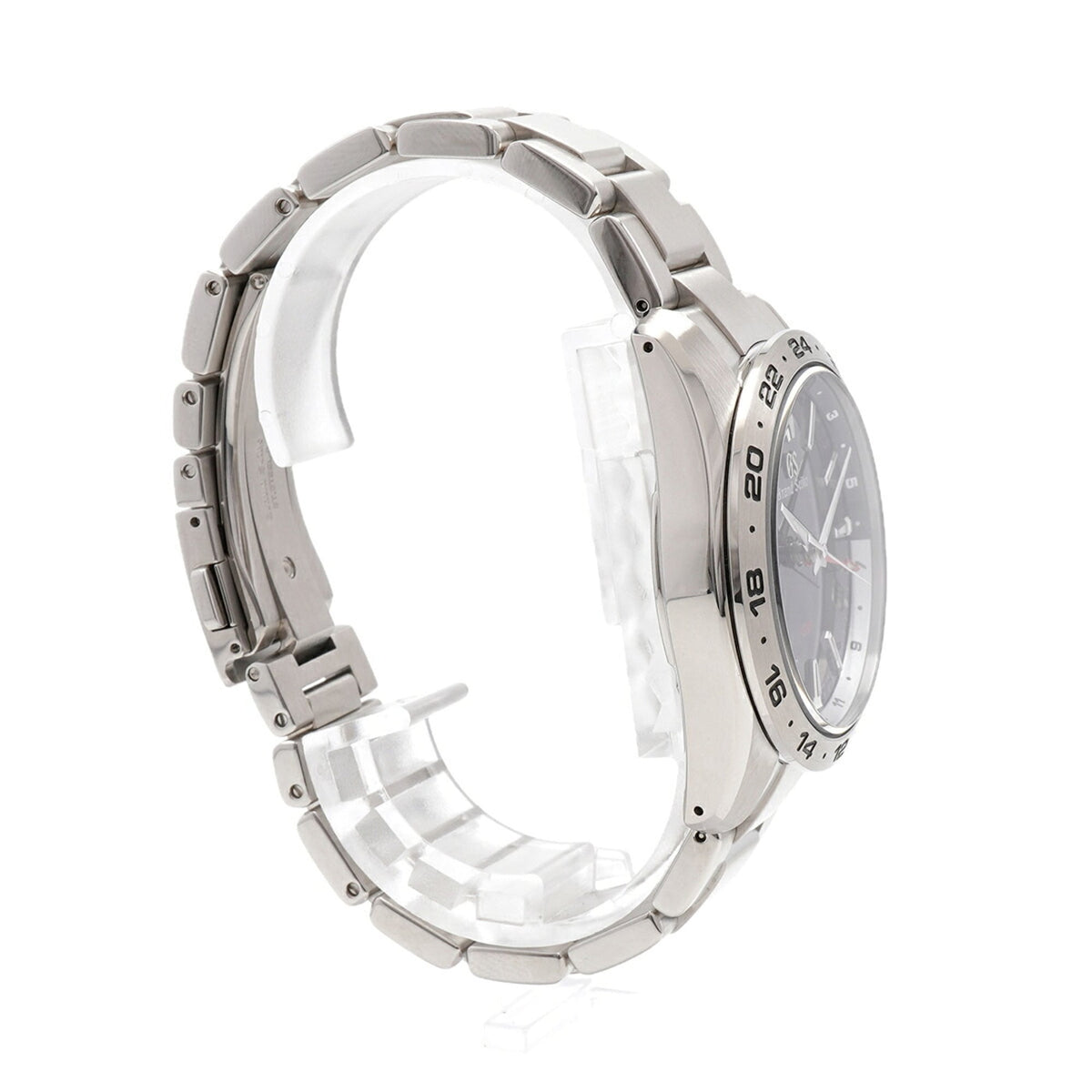 Grand Seiko Grand Sport Kollektion GMT SBGN029/9F86-0AK0 Zifferblatt in Marineblau 39mm Uhr