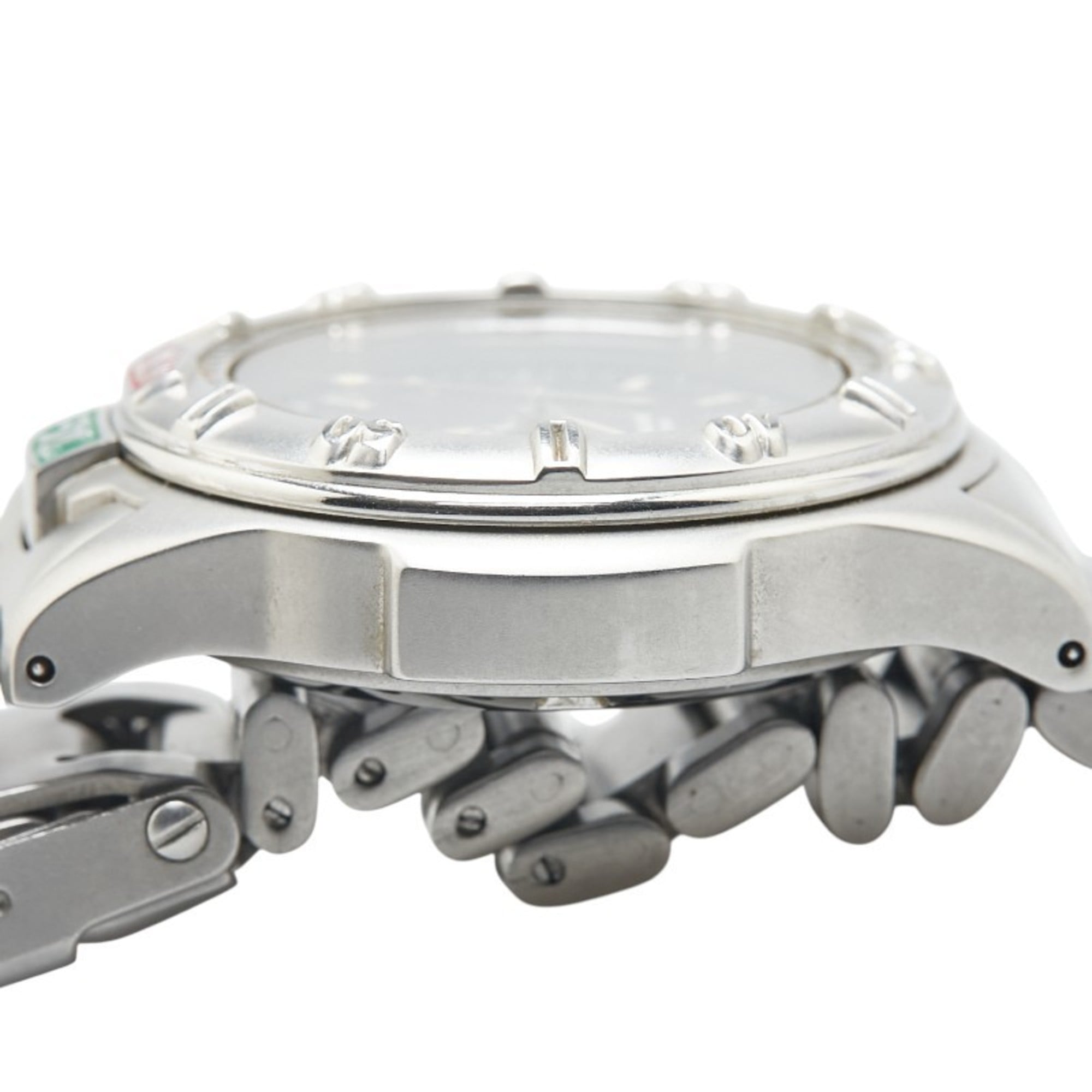 TAG Heuer Uhr der Serie 4000, Modell WF1411-0Quarz graues Zifferblatt, Edelstahl, Damenuhr, HEUER
