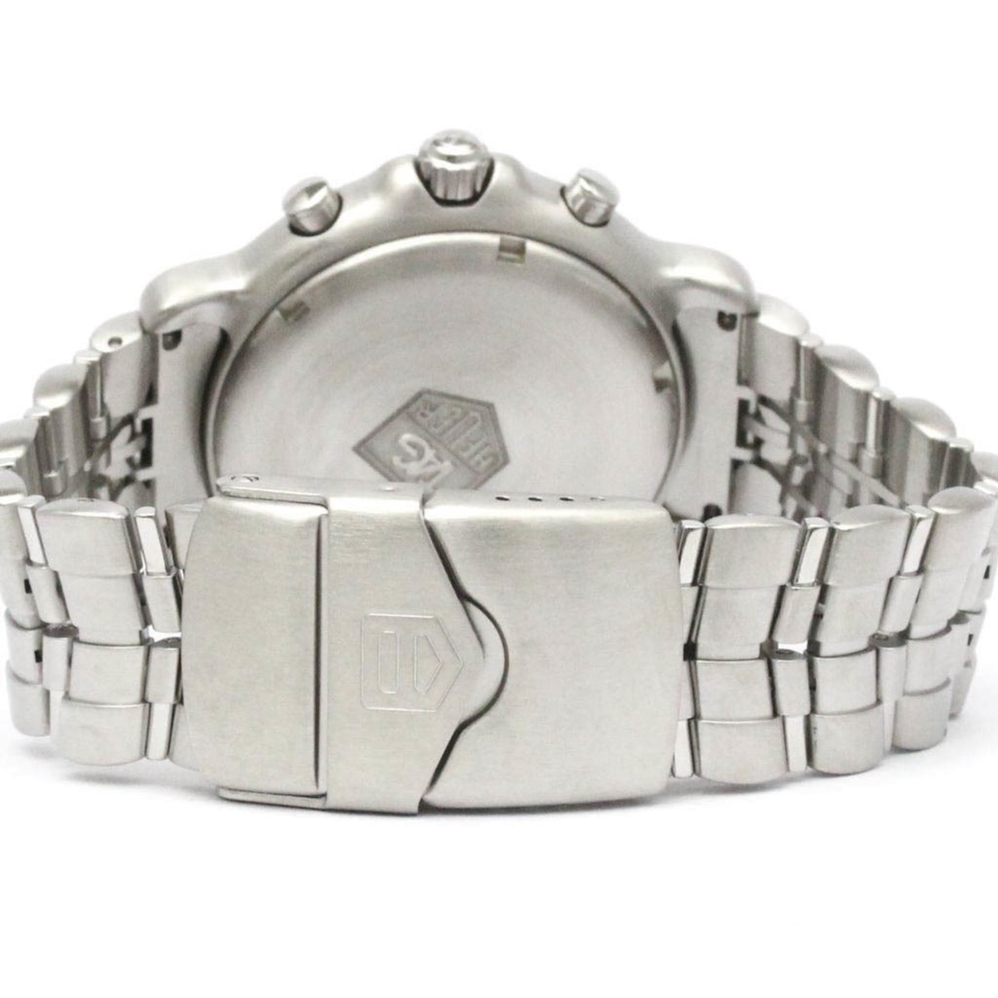 TAG HEUER 6000 Chronograph Herrenuhr aus Stahl Quarz CH1111