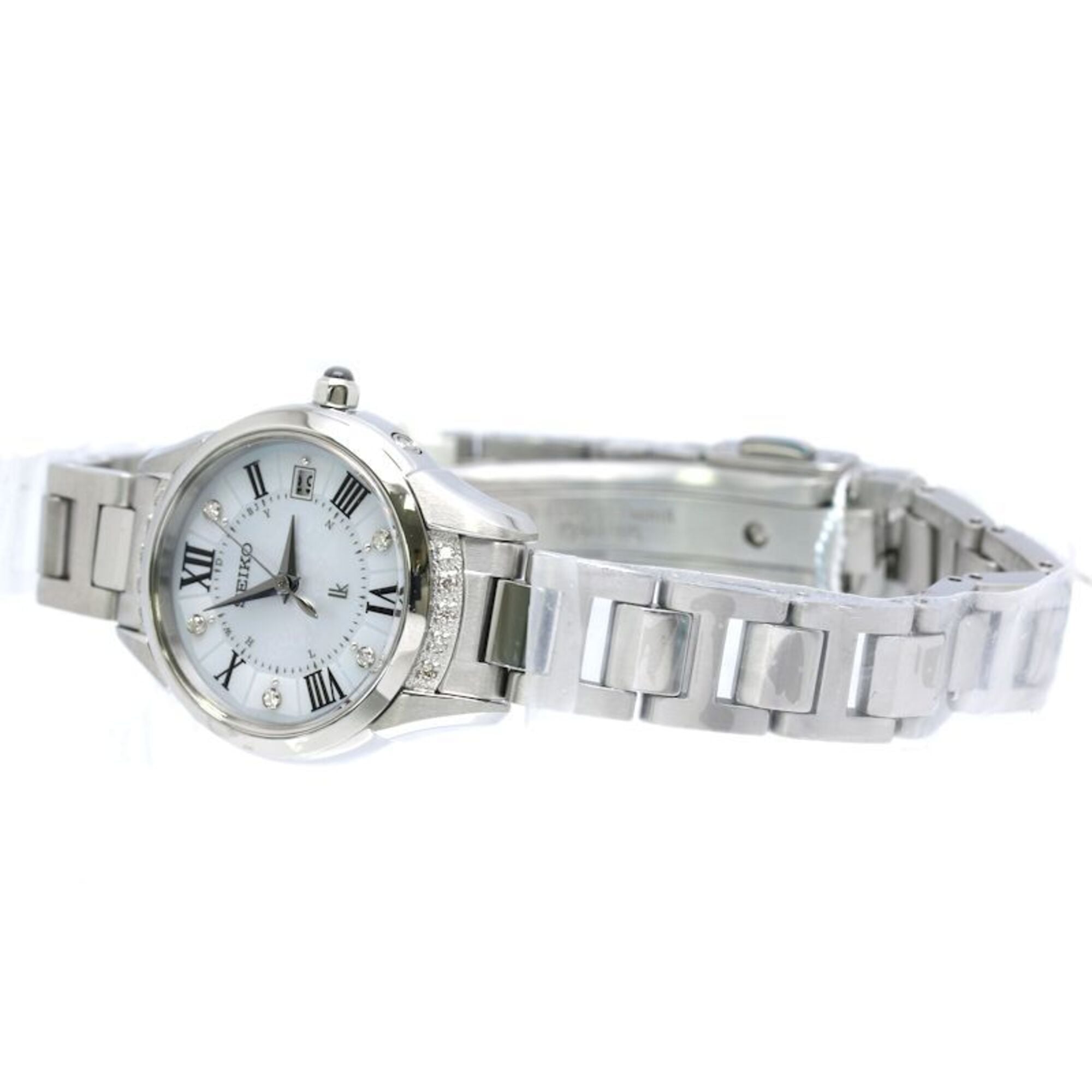 SEIKO Lukia Haruka Ayase Diamond Watch SSVW115 1B22-0CL0 Women's Stainless Steel /40413