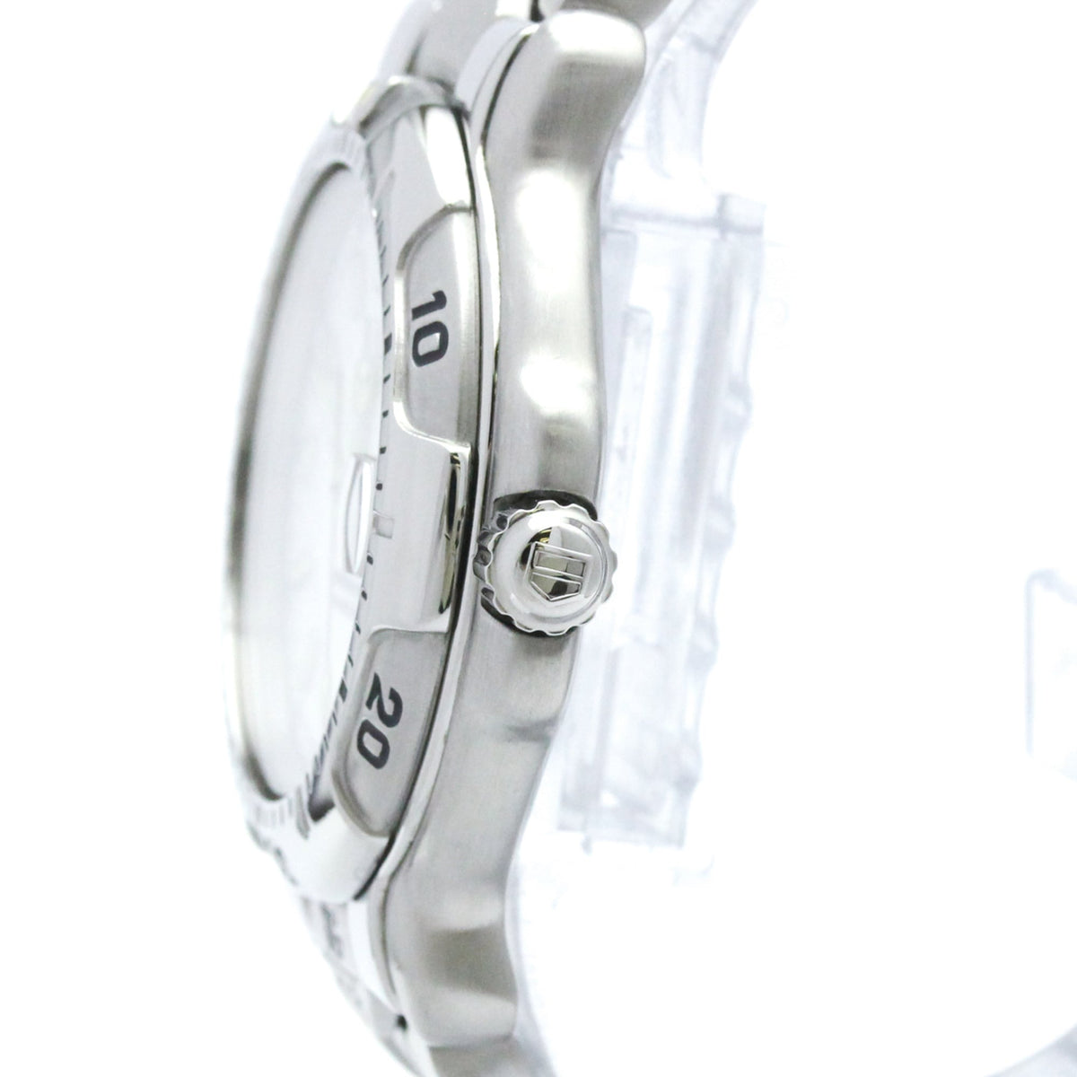 TAG Heuer Serie 6000 WH1111 Weiß Zifferblatt 38 mm Uhr