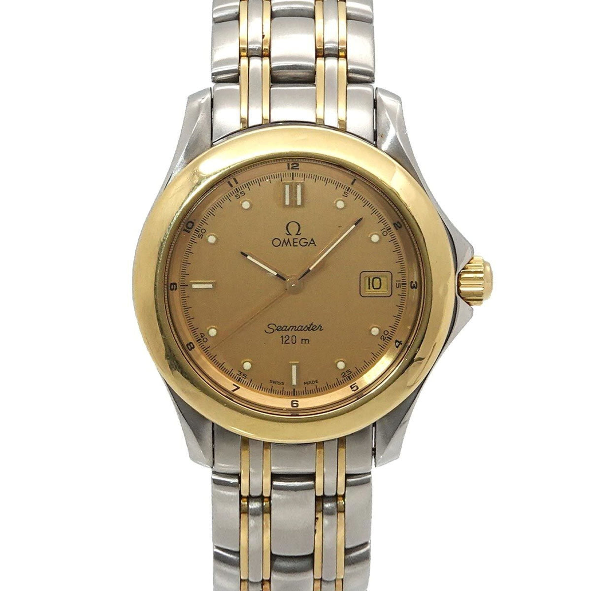Montre Omega Seamaster 120 à cadran doré, 36 mm
