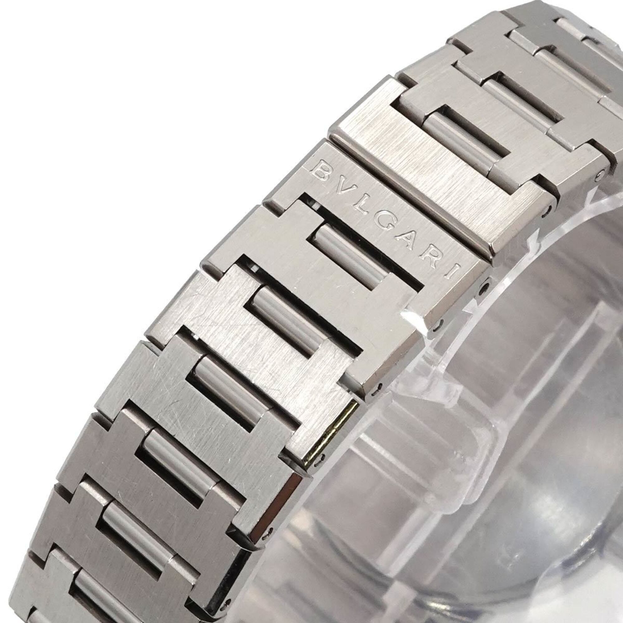 BVLGARI BB30SS Boys' Watch Date Black Quartz