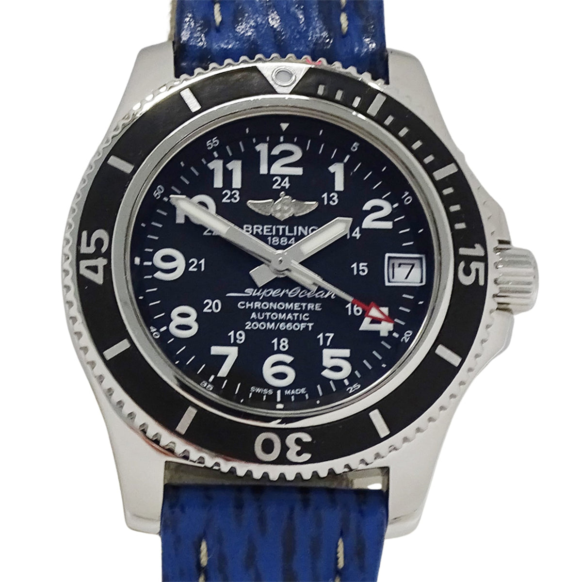 Breitling Superocean A17312 Black Dial 36mm Watch