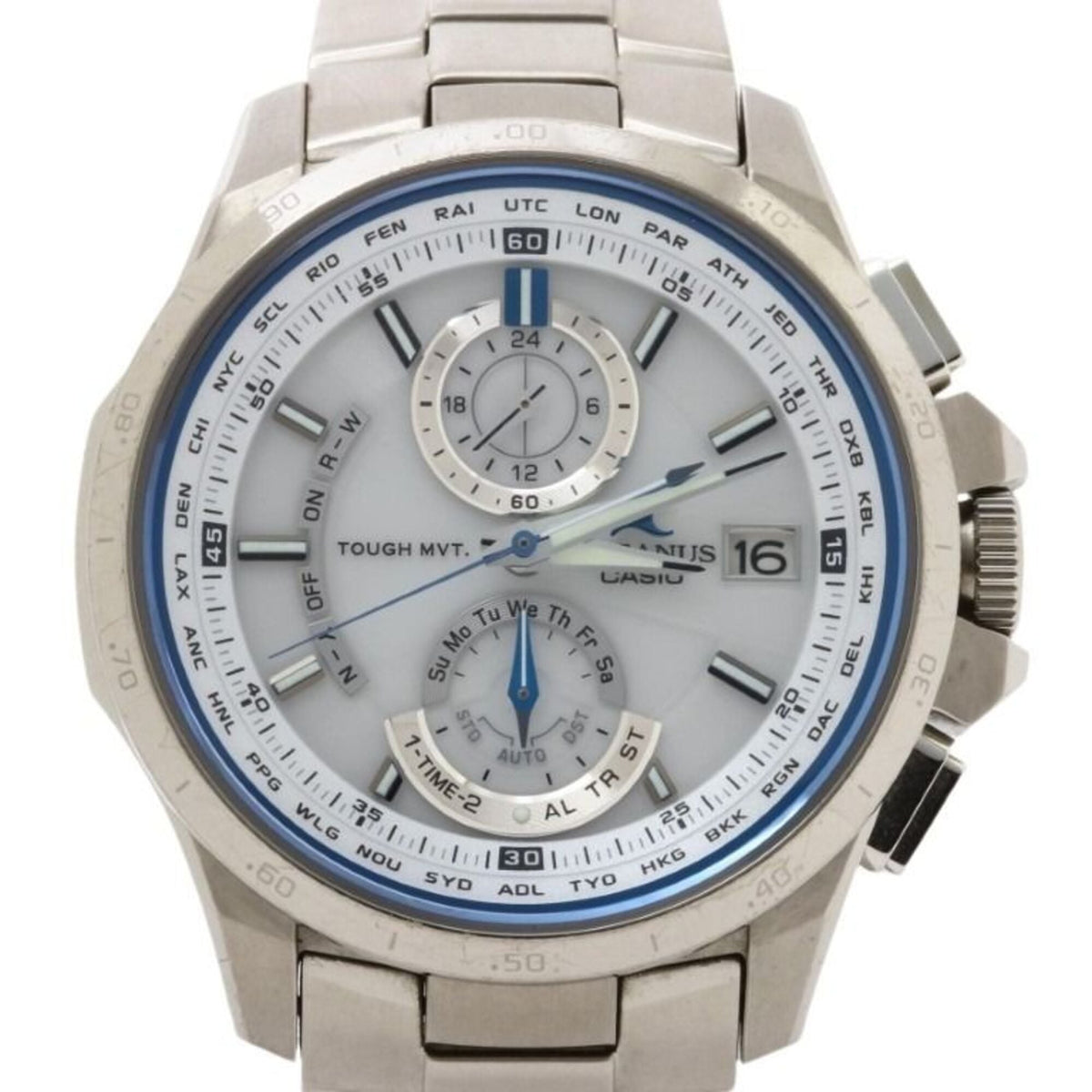 Casio Oceanus OCW-T1000-7AJF White Dial 44mm Watch