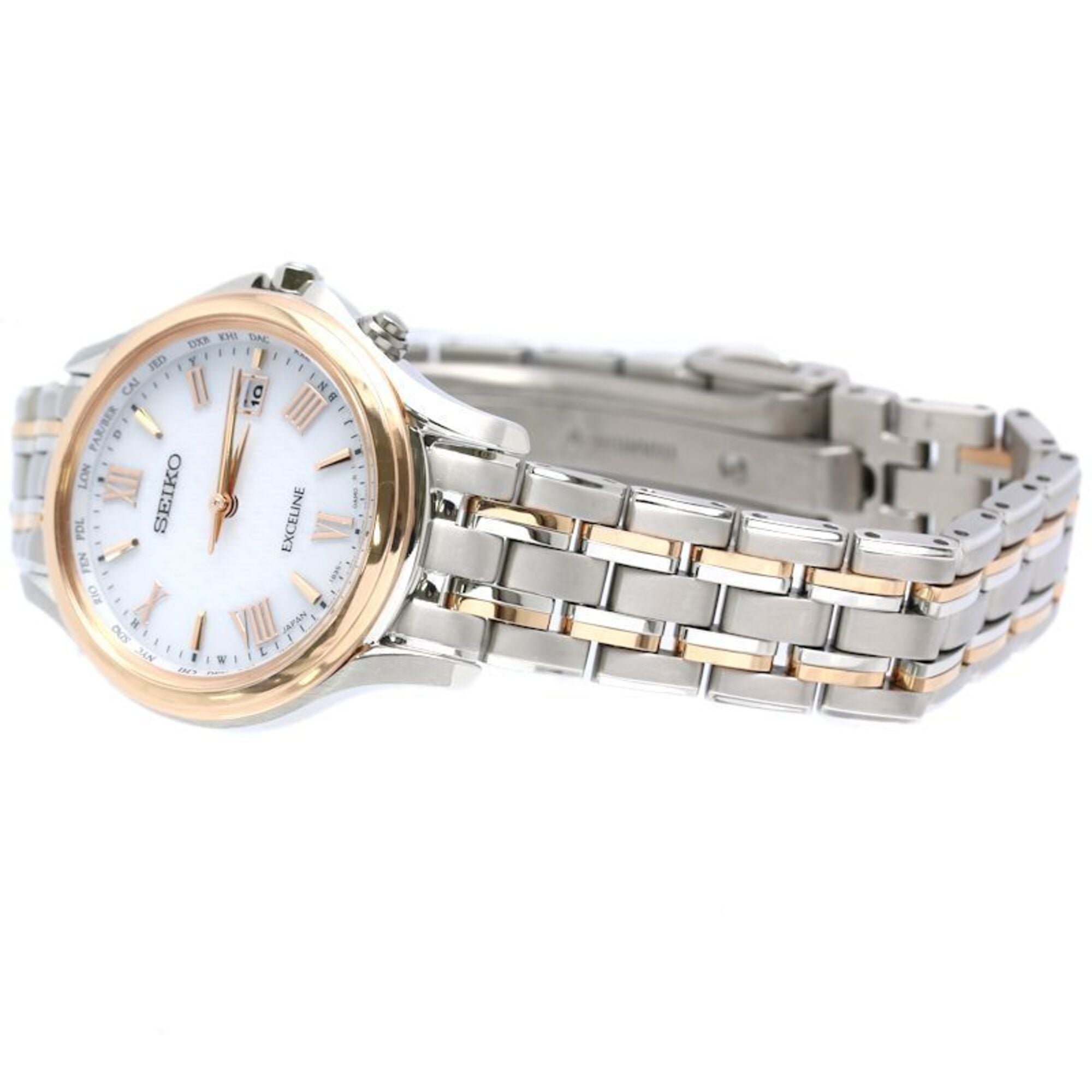 SEIKO Dolce & Exceline SWCW162 1B35-0AE0 Women's Titanium Watch /40417