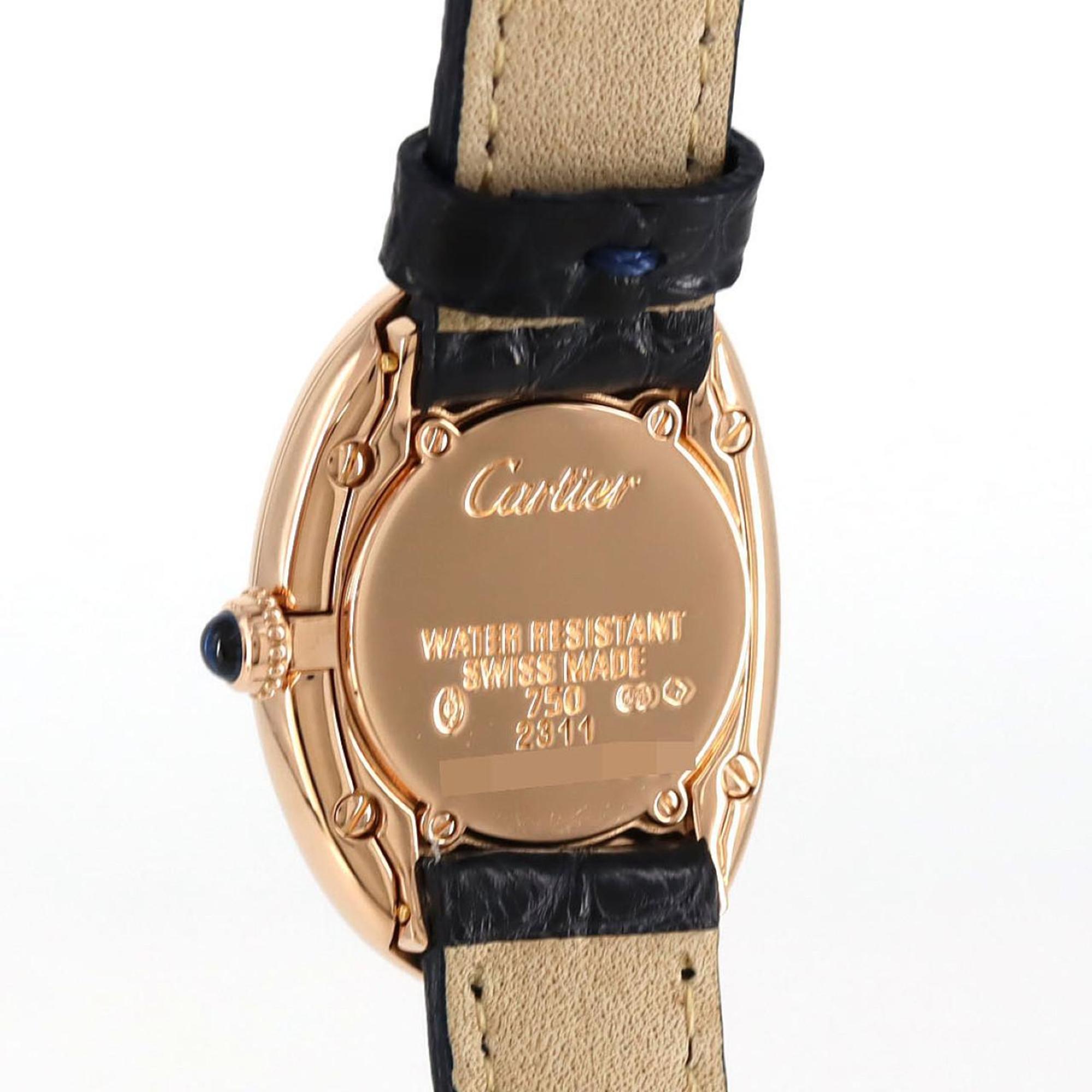 Cartier Baignoire PG W1544956 PG/RG Quarzzuhr