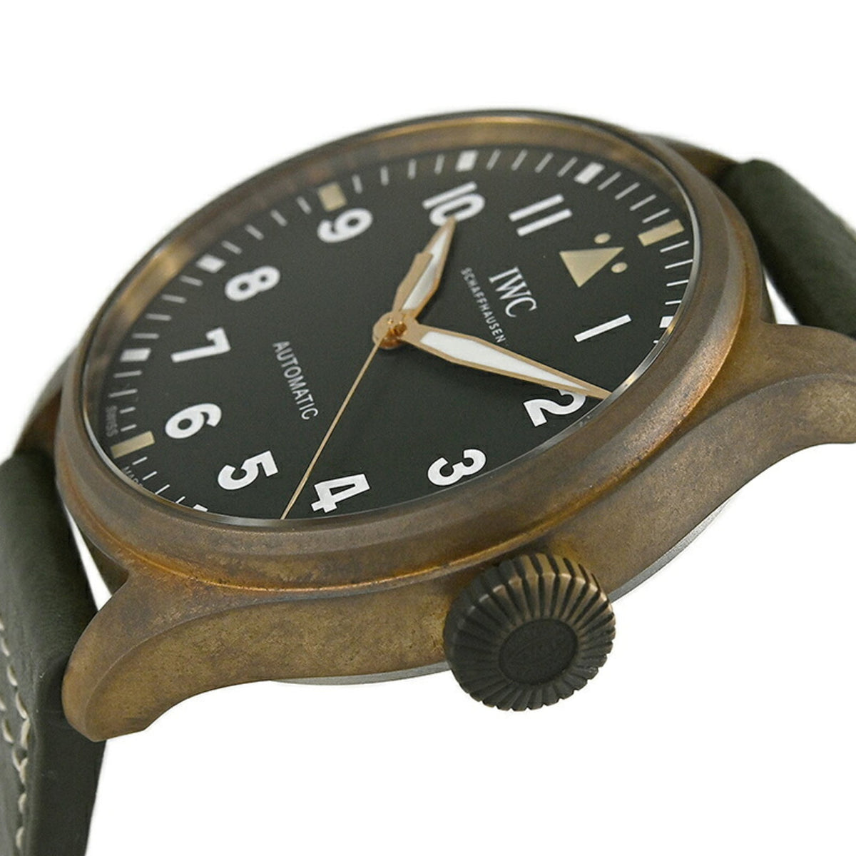 IWC Big Pilot 43 Spitfire IW329702 Grün Zifferblatt 43 mm Uhr