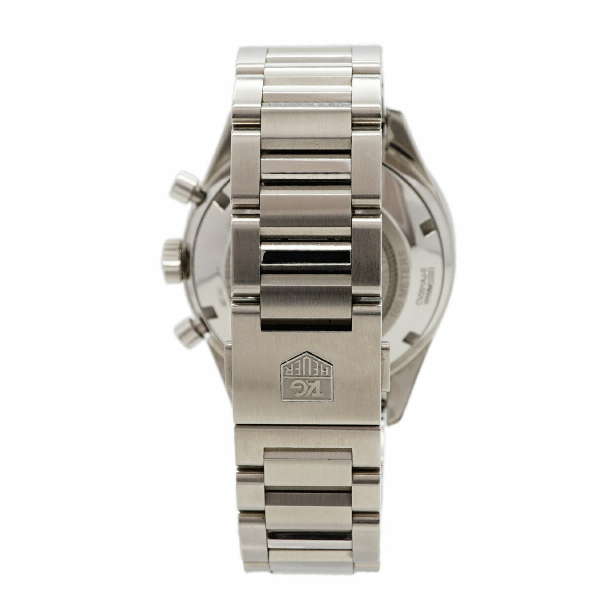 TAG Heuer Carrera Calibre 16 CV201AJ herenhorloge met zwarte wijzerplaat