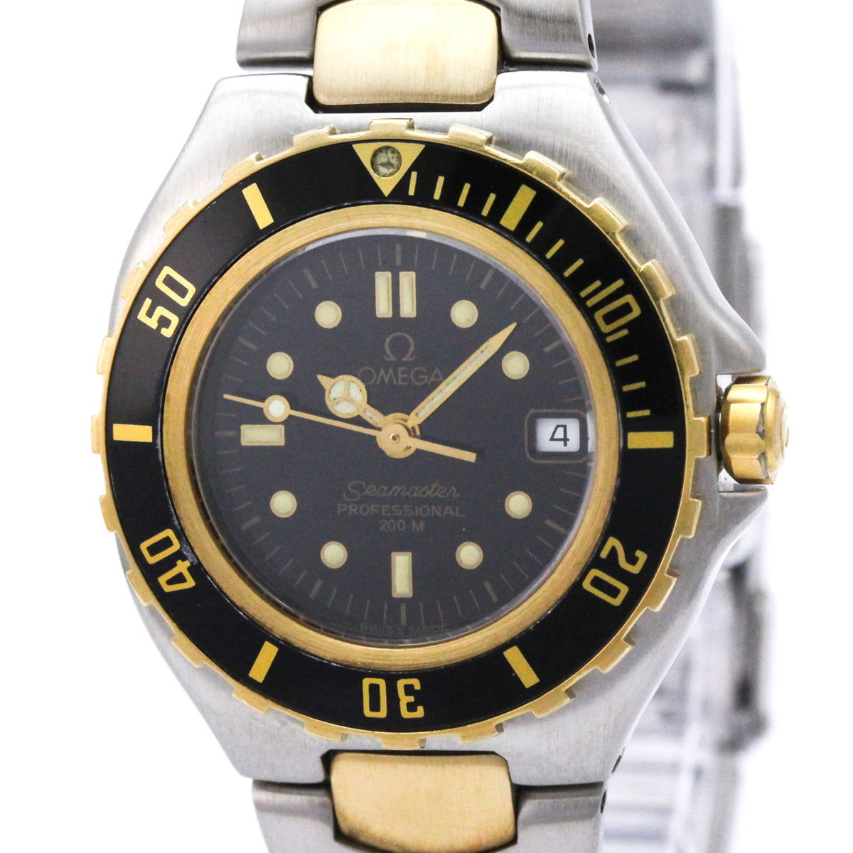 Omega Seamaster 7961041 Black Dial 30mm Watch