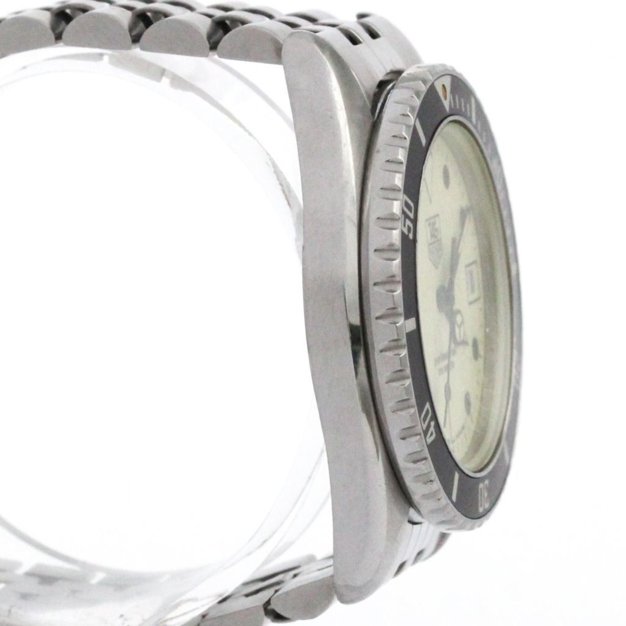 TAG HEUER Professional 1000 Herrenuhr aus Edelstahl Quarz 980.113 Vintage