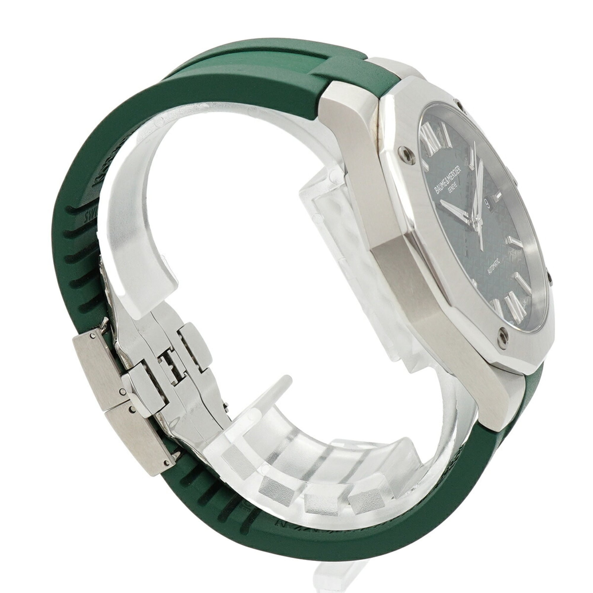 Baume & Mercier Riviera M0A10618 herenhorloge met groene wijzerplaat