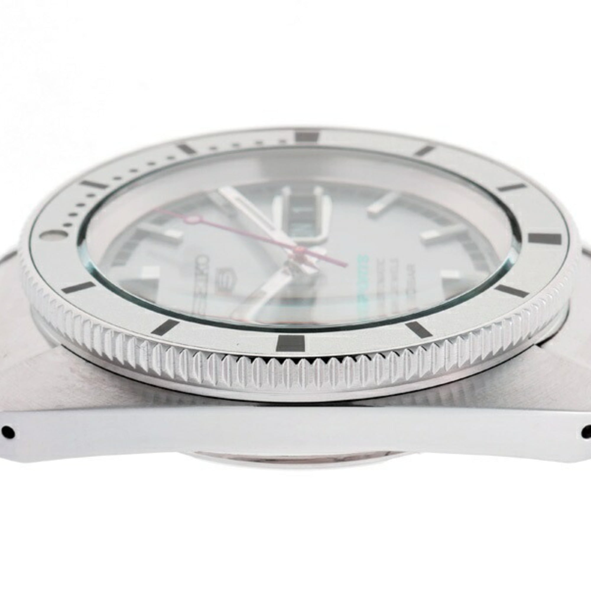 Seiko 5 Sports SBSA269 4R36-16C0 zilverkleurig automatisch horloge