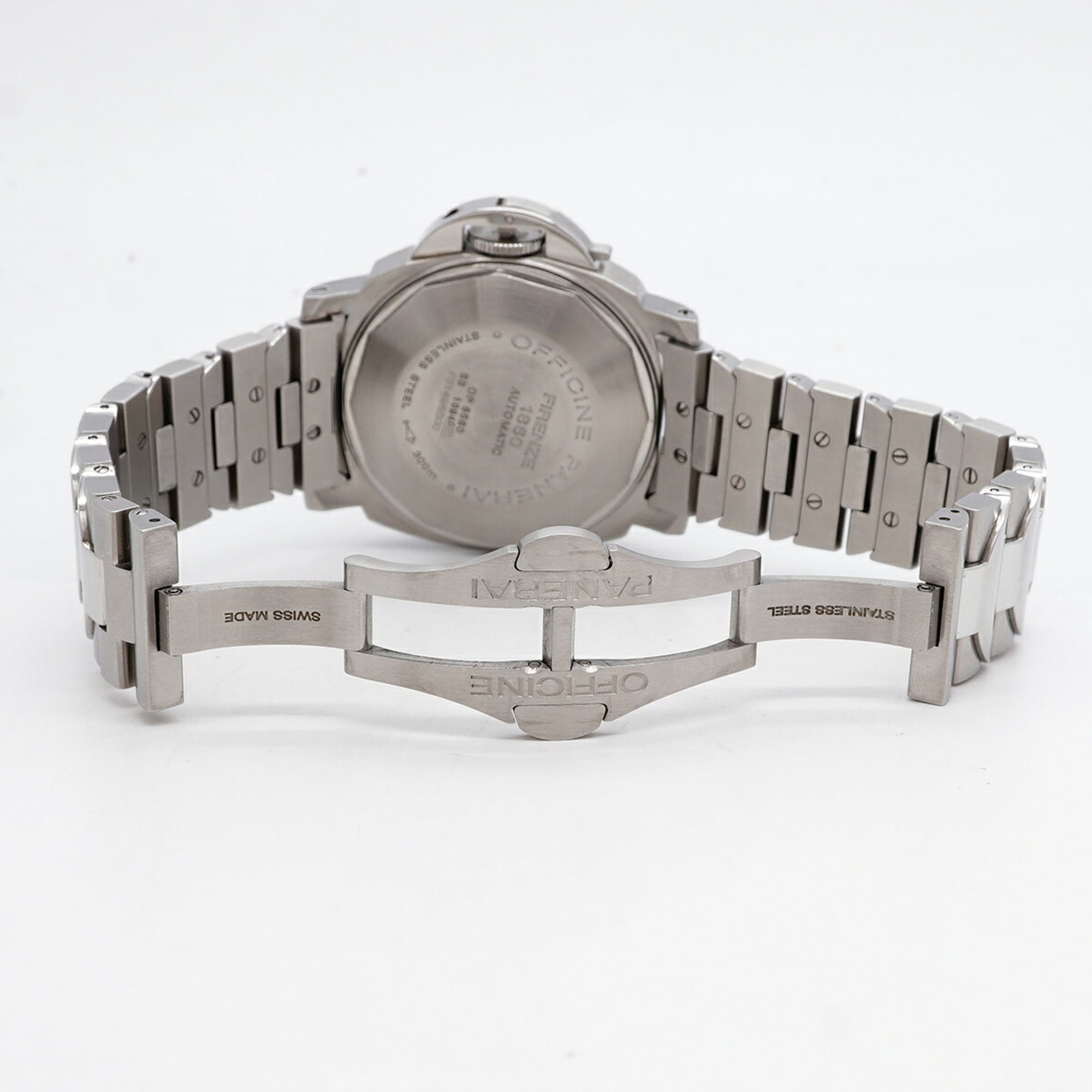 Panerai Officine Panerai Luminor Marina PAM00049 White Dial 40mm Watch