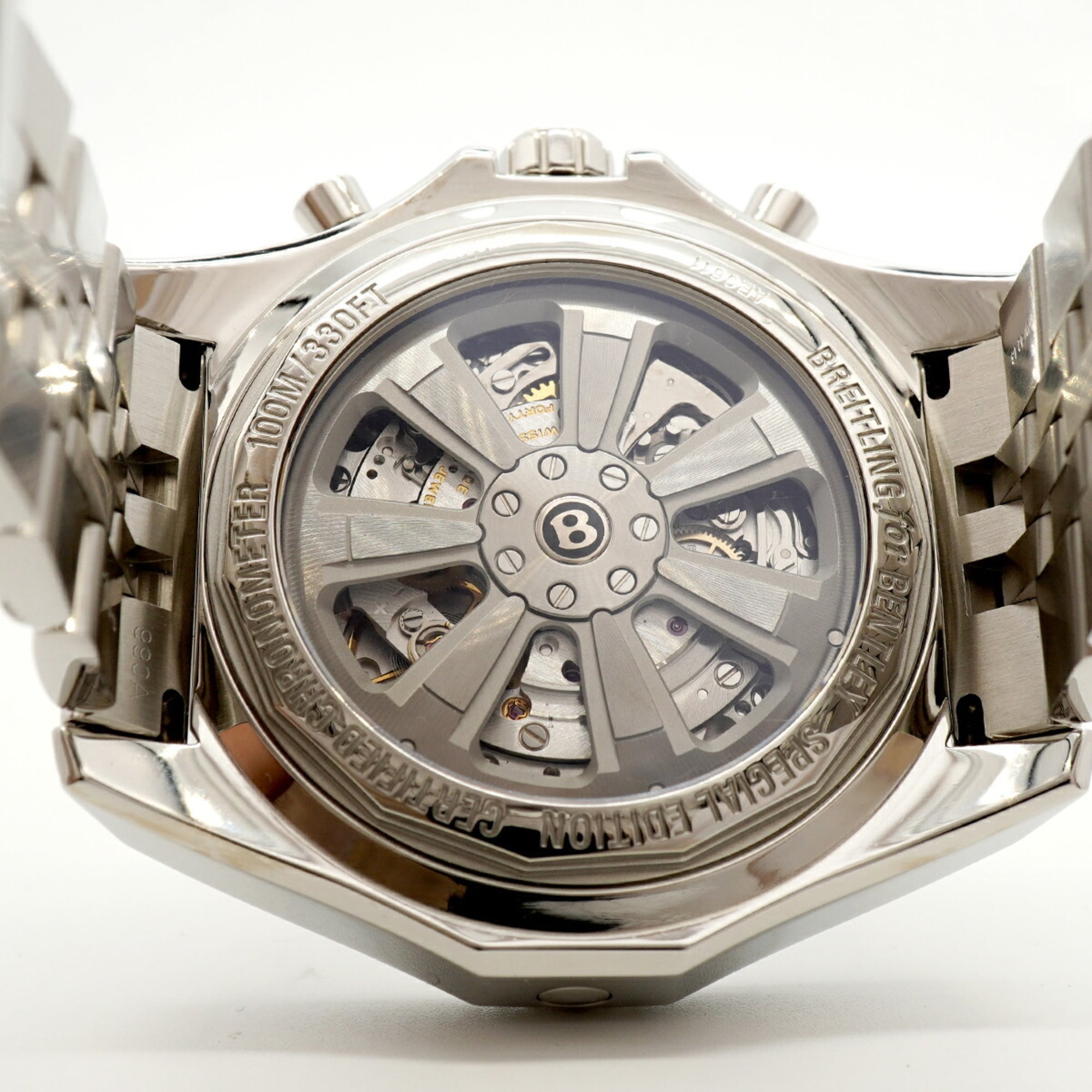 Breitling Bentley AB0611 Silver Dial 49mm Watch