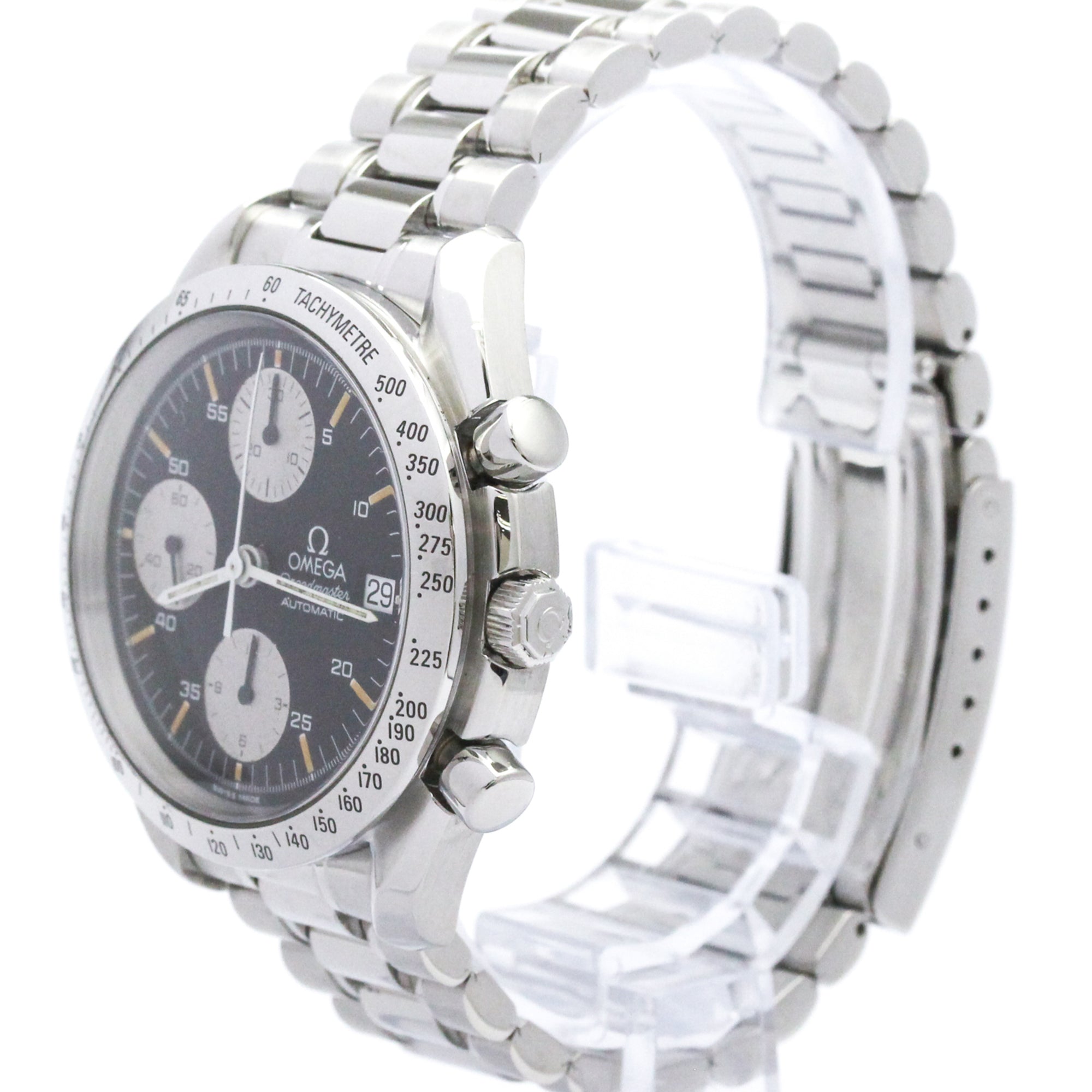OMEGA Speedmaster Date Steel Automatic Mens Watch 3511.50 Polished