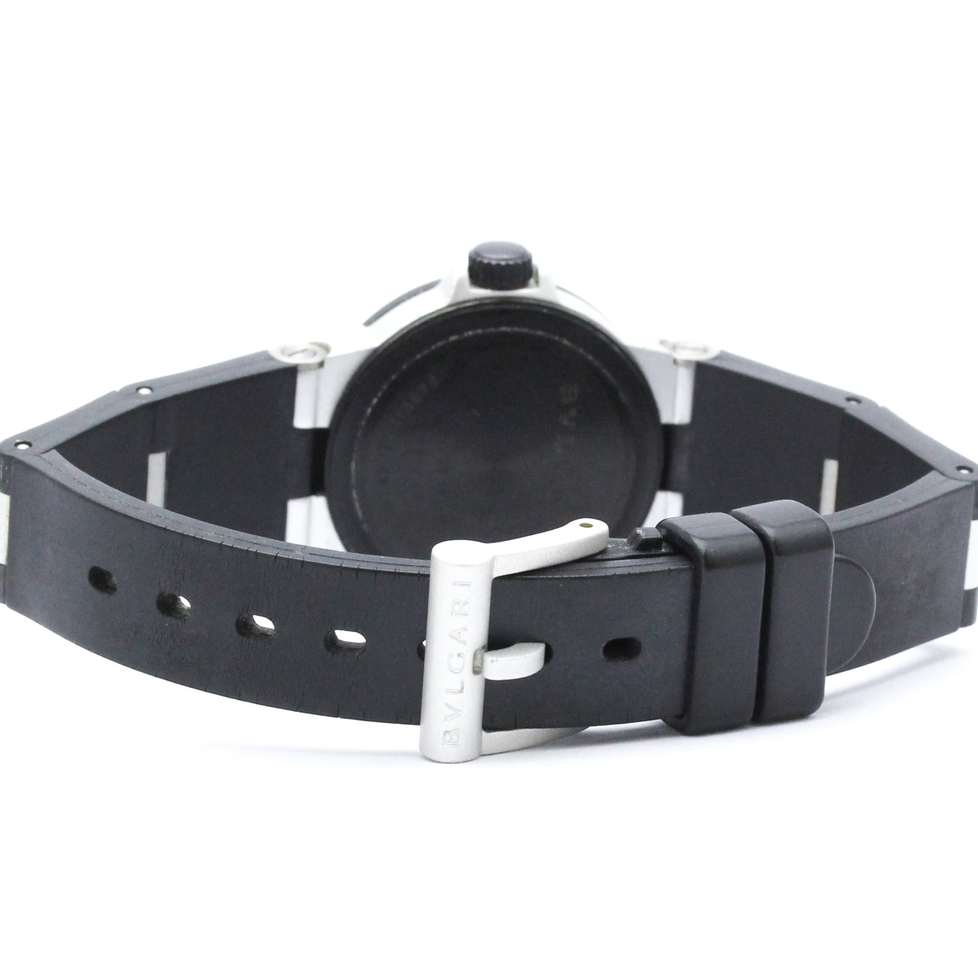 Montre pour femme BVLGARI Aluminium caoutchouc Quartz AL29TA