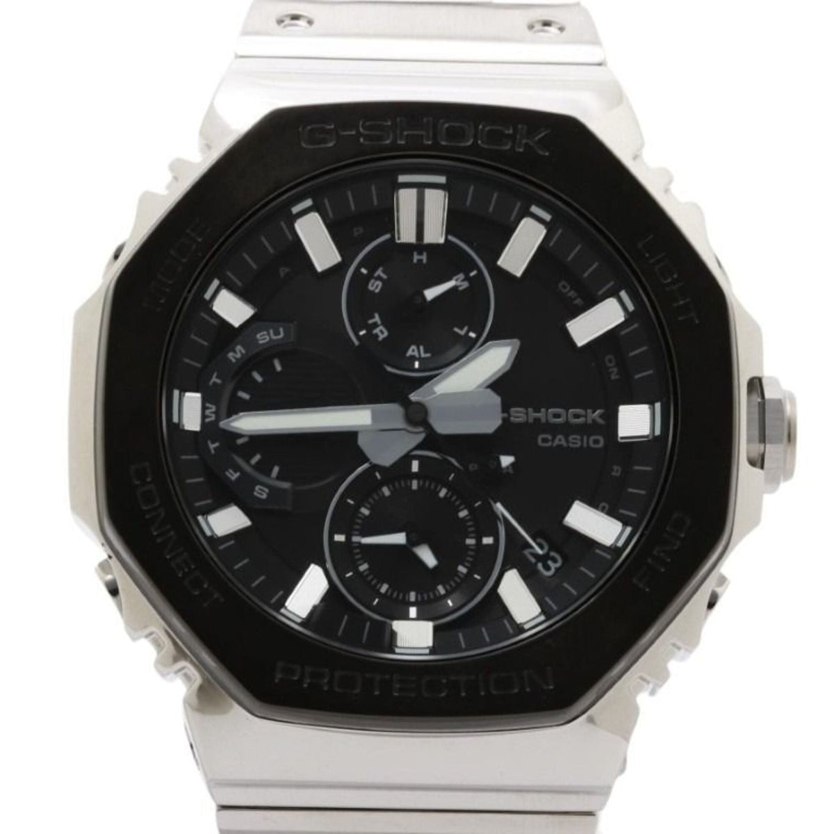 Casio G-SHOCK FULL METAL GMC-B2100 SERIES GMC-B2100BT-1AJF Black Dial 46mm Watch