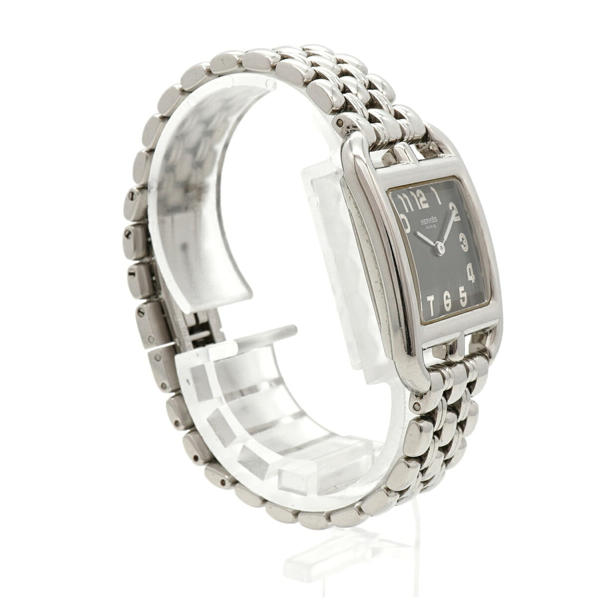 Hermes Cape Cod CC1.210, graues Zifferblatt, 23 mm Uhr