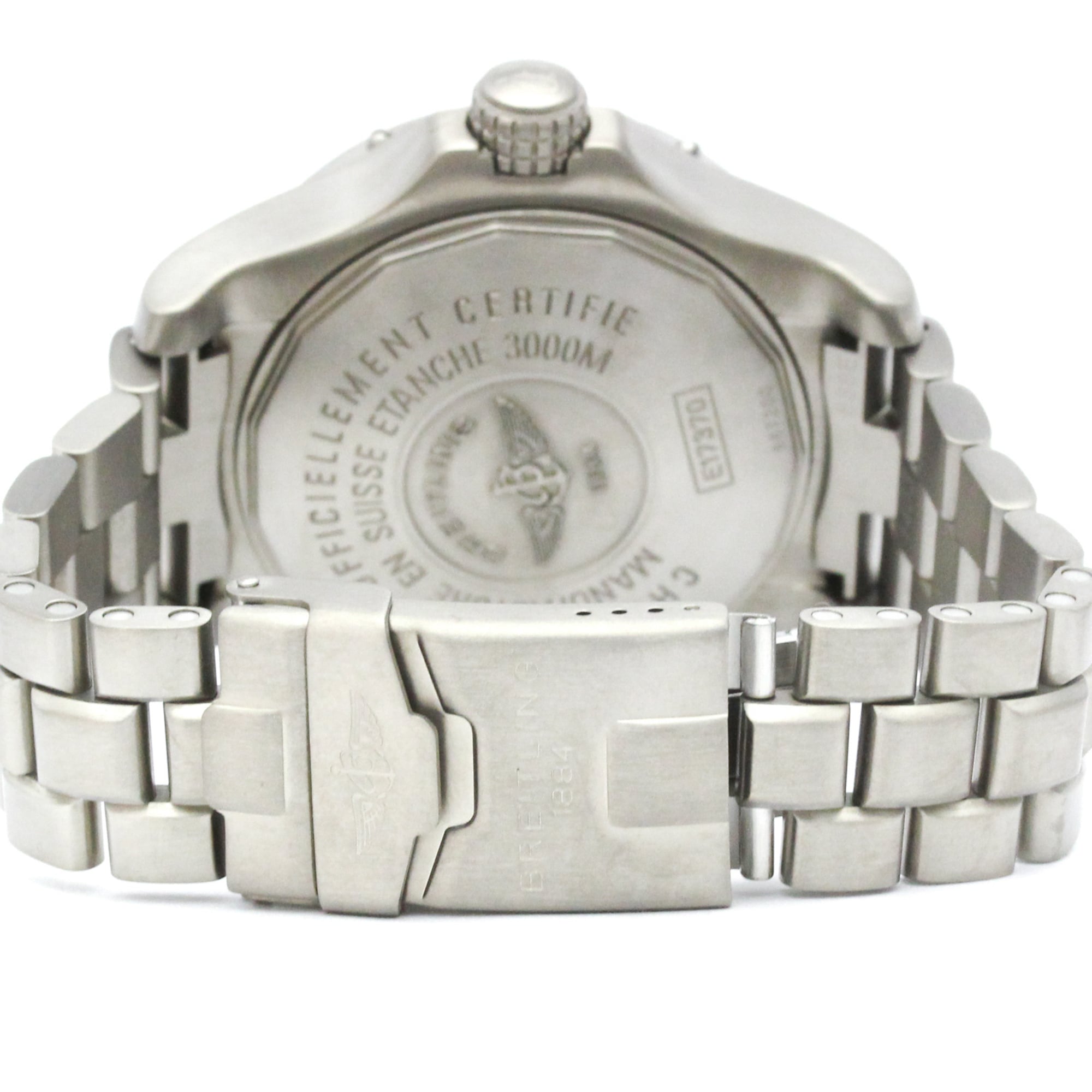 Breitling Avenger E17370 Black Dial 44mm Watch