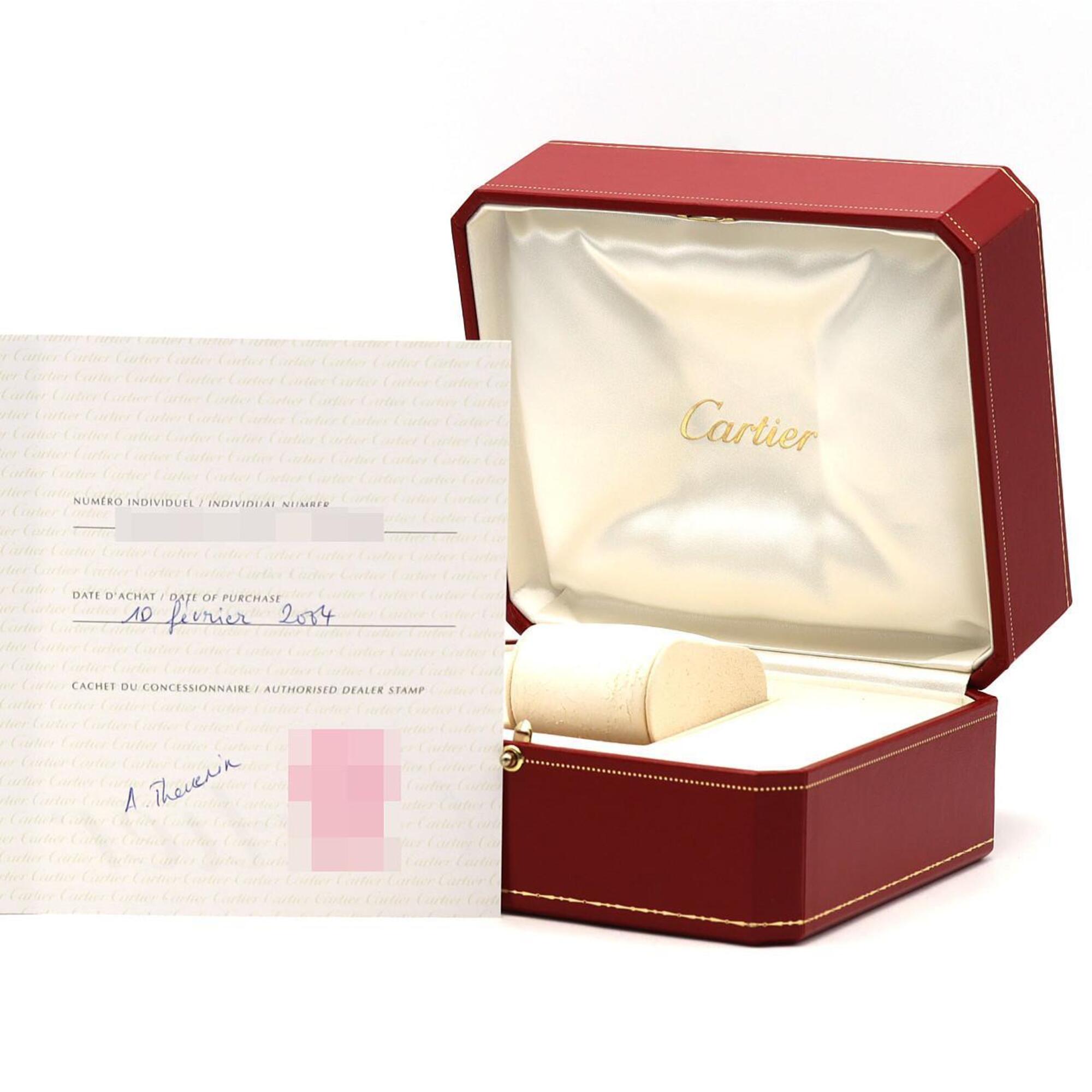 Cartier Pasha C Grande Date W31058M7 Pink Dial 35mm Watch