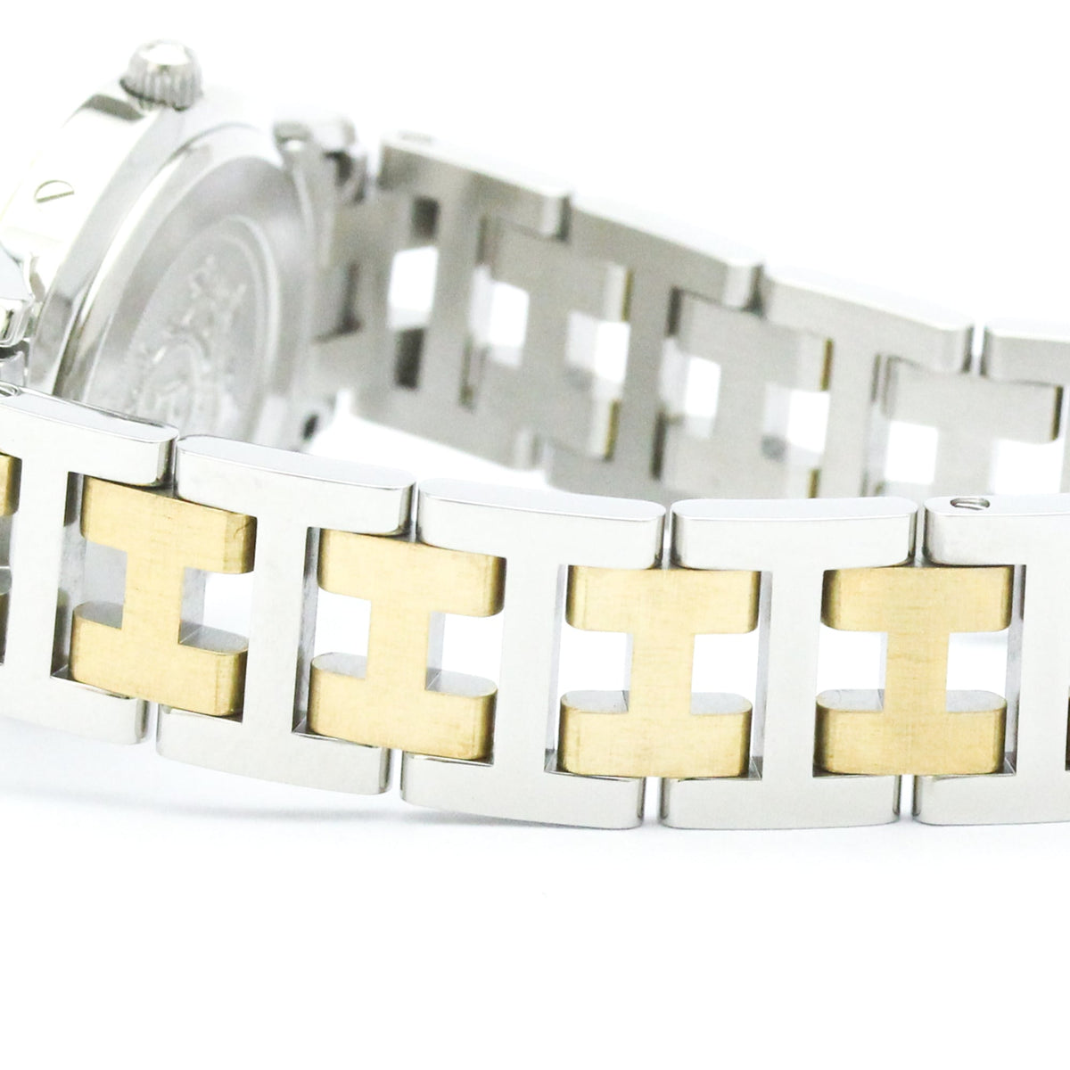 Hermes Clipper CL4.220 horloge met ivoorkleurige wijzerplaat, 24 mm