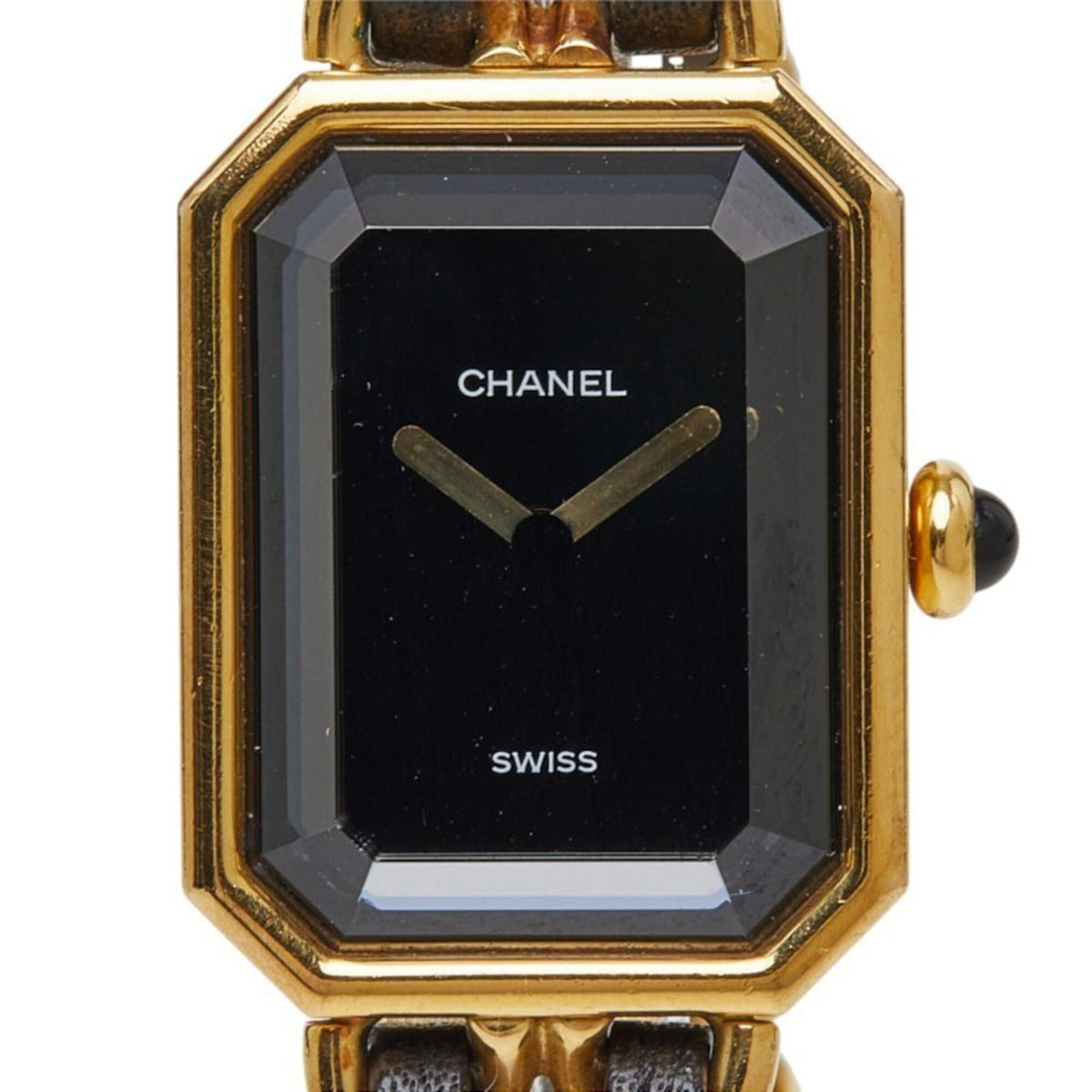 Chanel Première L Black Dial 20mm Watch