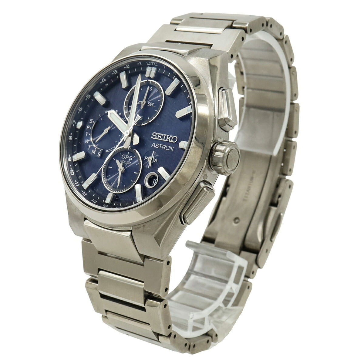 Seiko Astron Nextar Navy Dial 42mm Watch
