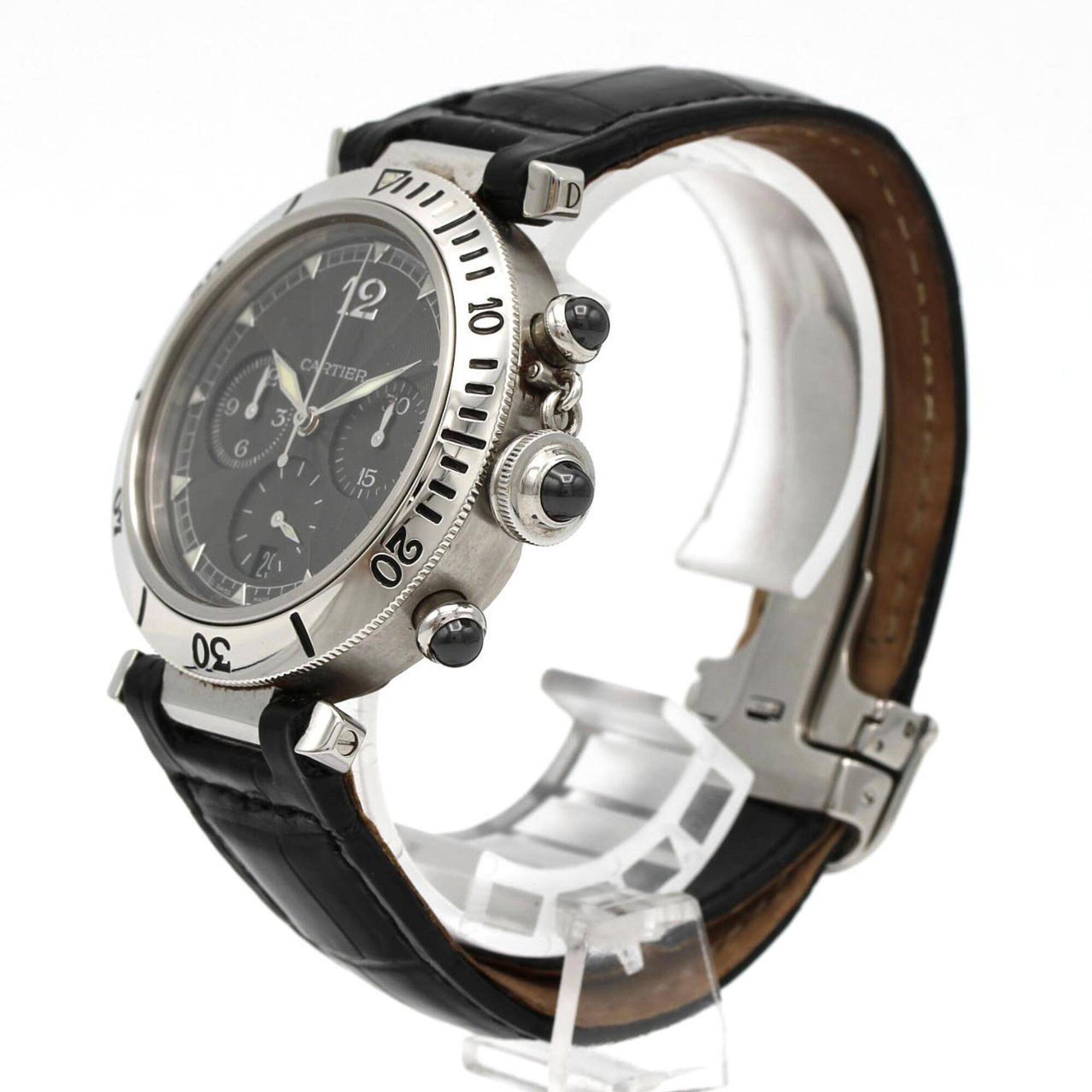 Cartier Pasha W3105155 Grey Dial 38mm Watch