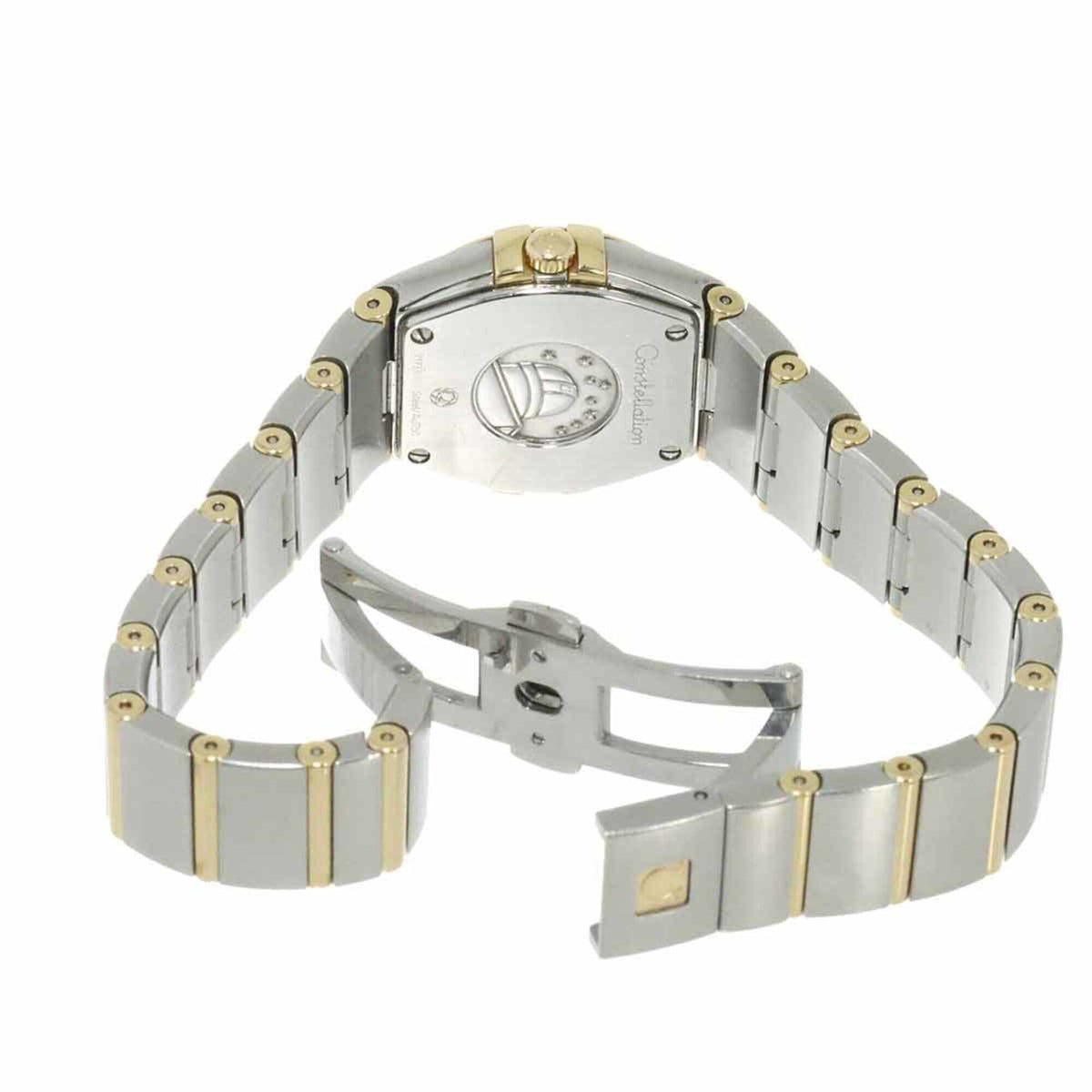 Omega Constellation 123 20 24 60 55 001 Weiß Gehäuse Zifferblatt 24 mm Uhr