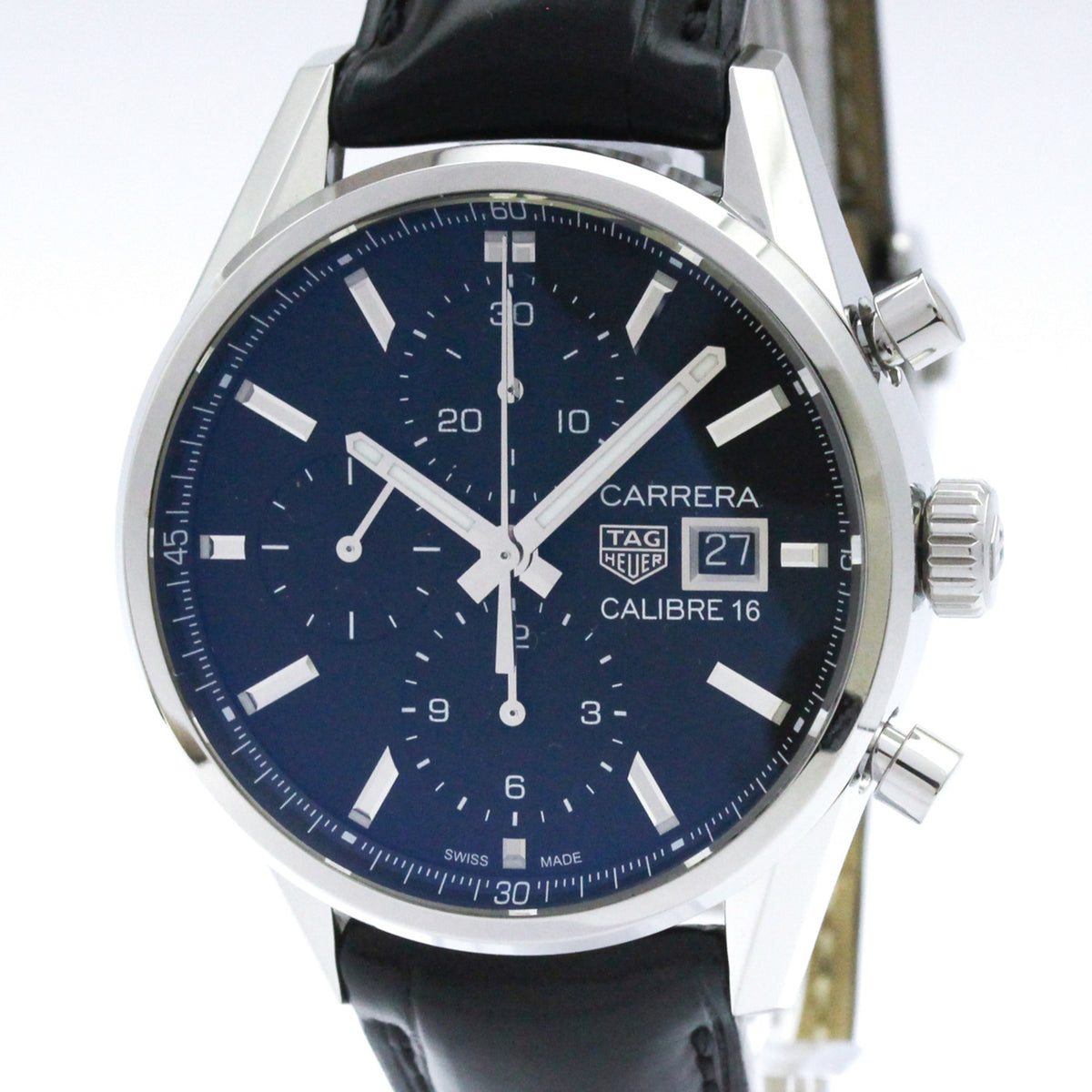 TAG Heuer Carrera CBK2110 Black Dial 41mm Watch
