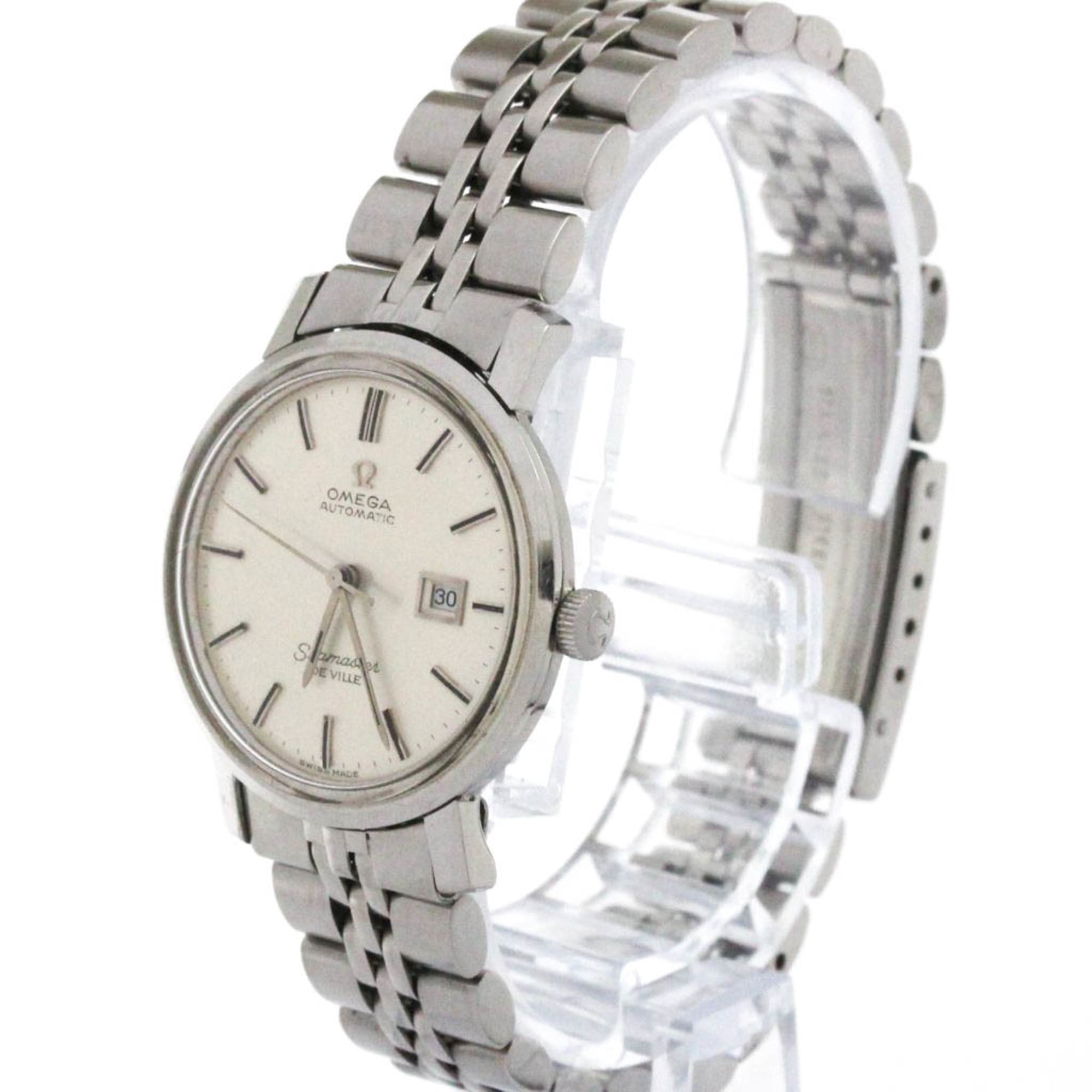 OMEGA Seamaster De Ville Steel Automatic Ladies Watch 166.016 Vintage
