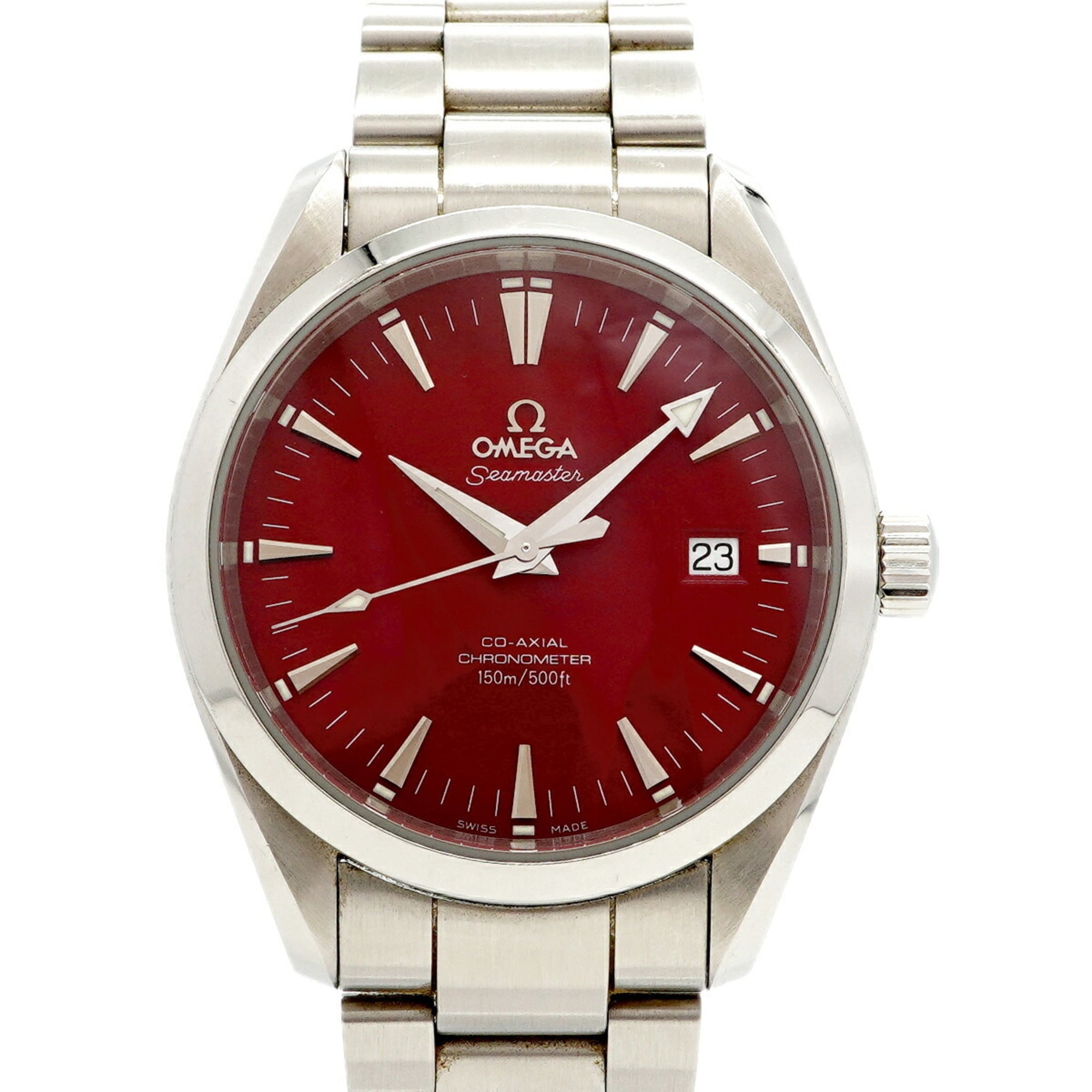 Omega Seamaster 2503.6 Red Dial 39mm Watch