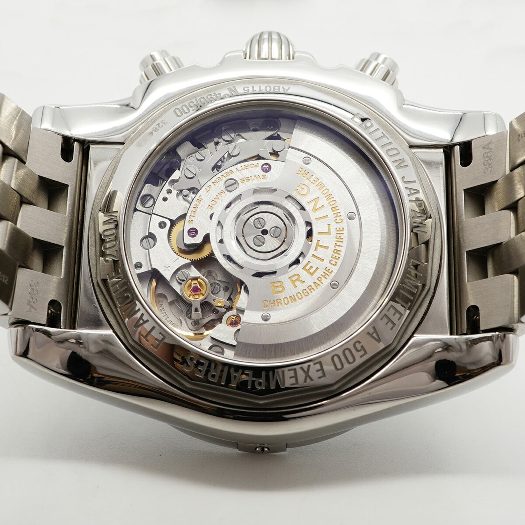 Breitling Chronomat AB01153A/AB0115 Black Dial Stainless steel 43mm Watch