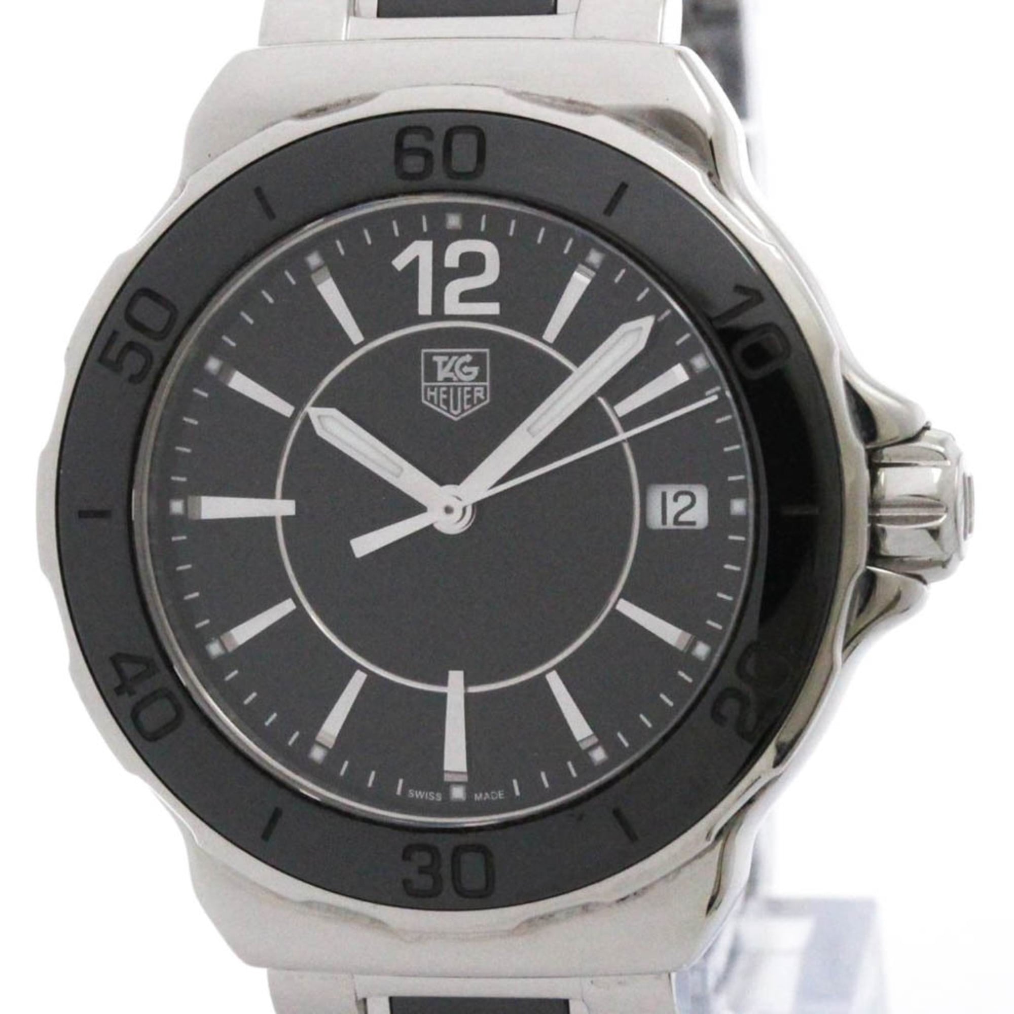 TAG HEUER Formula 1 Ceramic Steel Quartz Ladies Watch WAH1210 Polished