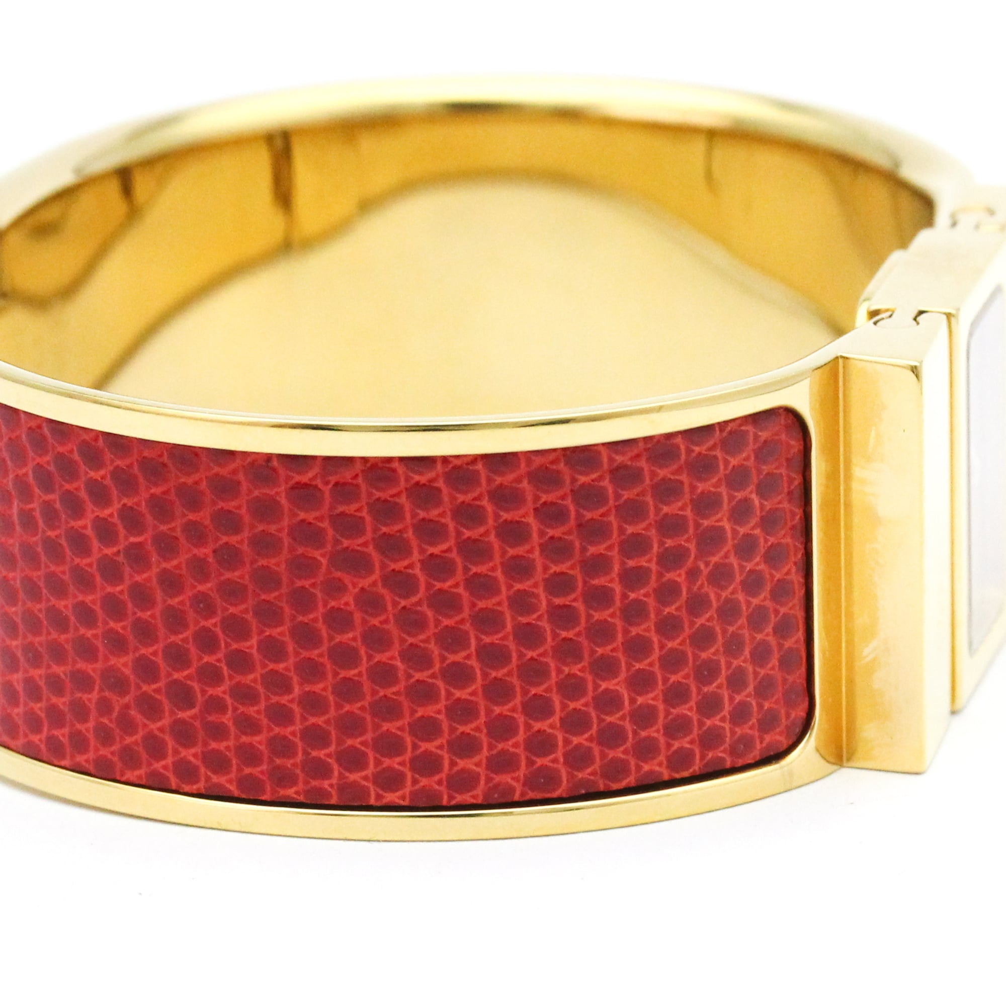 Hermes Loque LO1.201 Gold Dial 20mm Watch