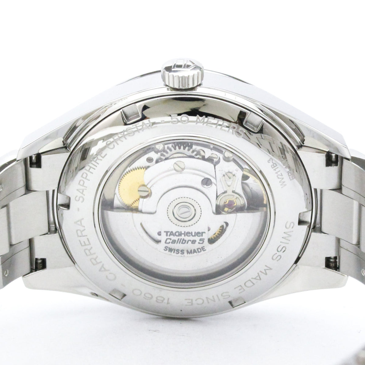 TAG Heuer Carrera WV211B met zwarte wijzerplaat 39mm Horloge