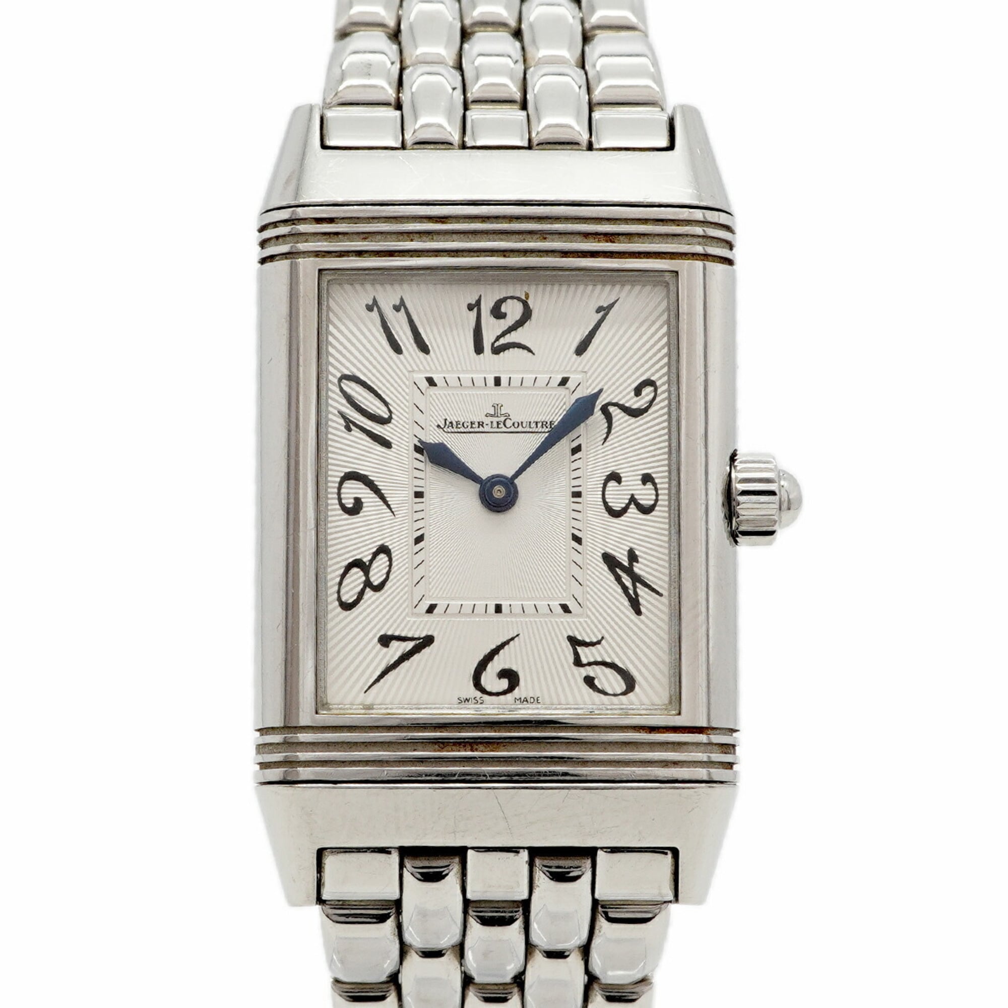 Jaeger LeCoultre Reverso 256.8.75 Black Dial Stainless steel 23mm Watch