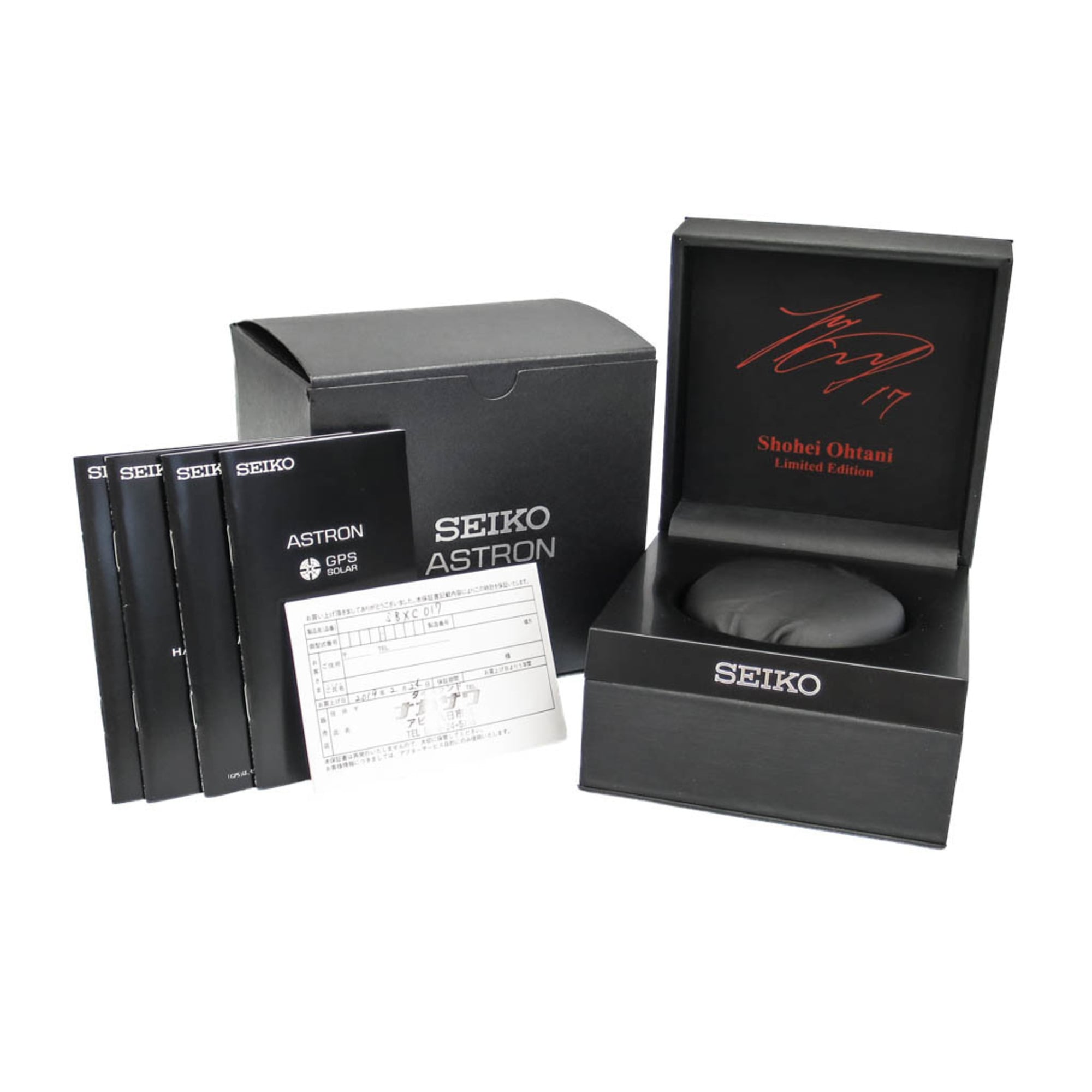 Seiko Astron SBXC017(5X53-0AF0) Black Dial 43mm Watch