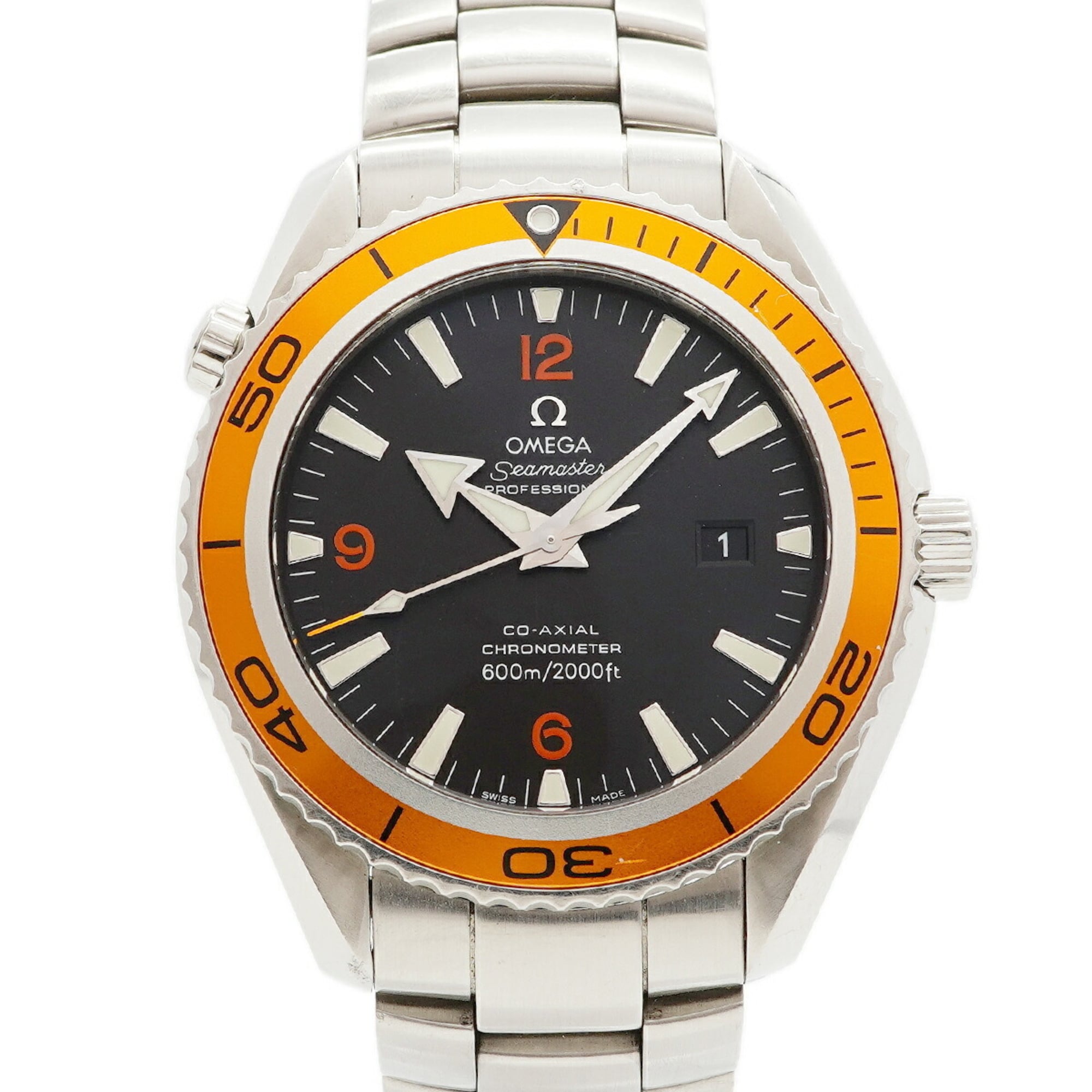 Omega Seamaster 2208.5 Black Dial 45mm Watch