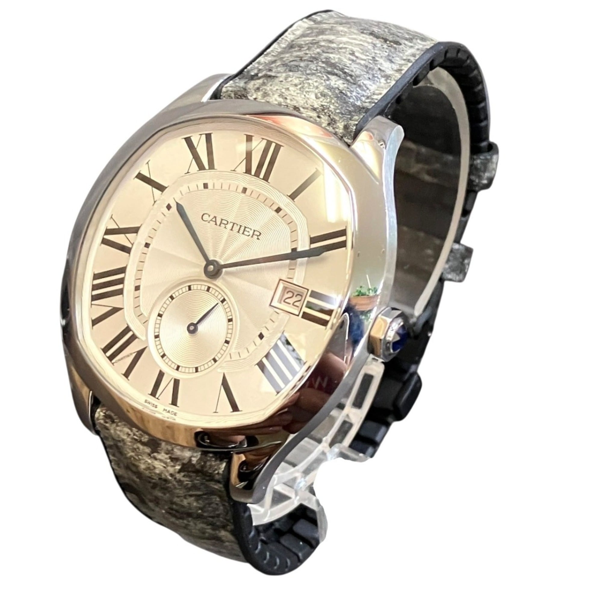 Cartier Drive WSNM0004 Silver Dial 41mm Watch