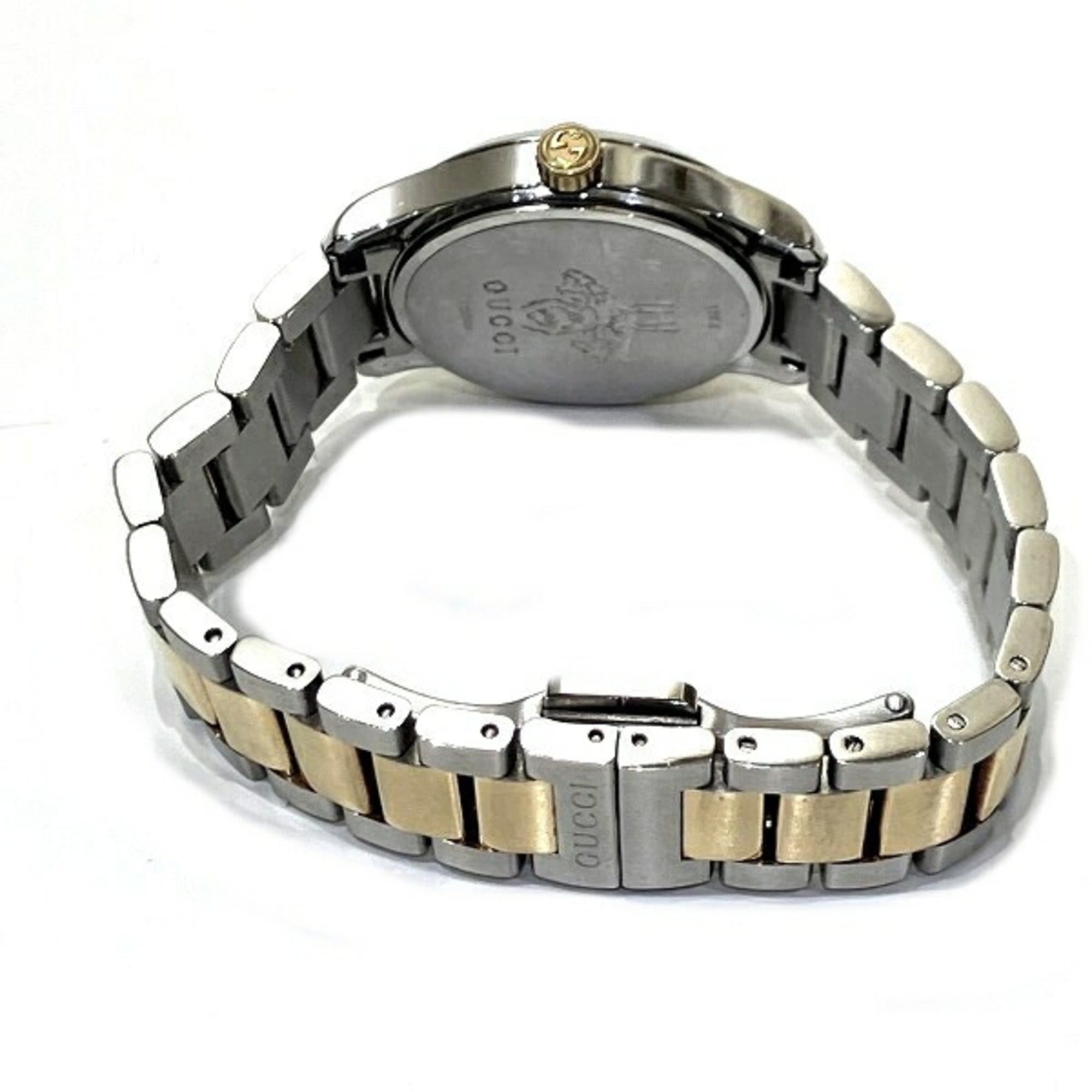 Gucci G-Timeless 126.5 kwartshorloge met kattenkop voor dames