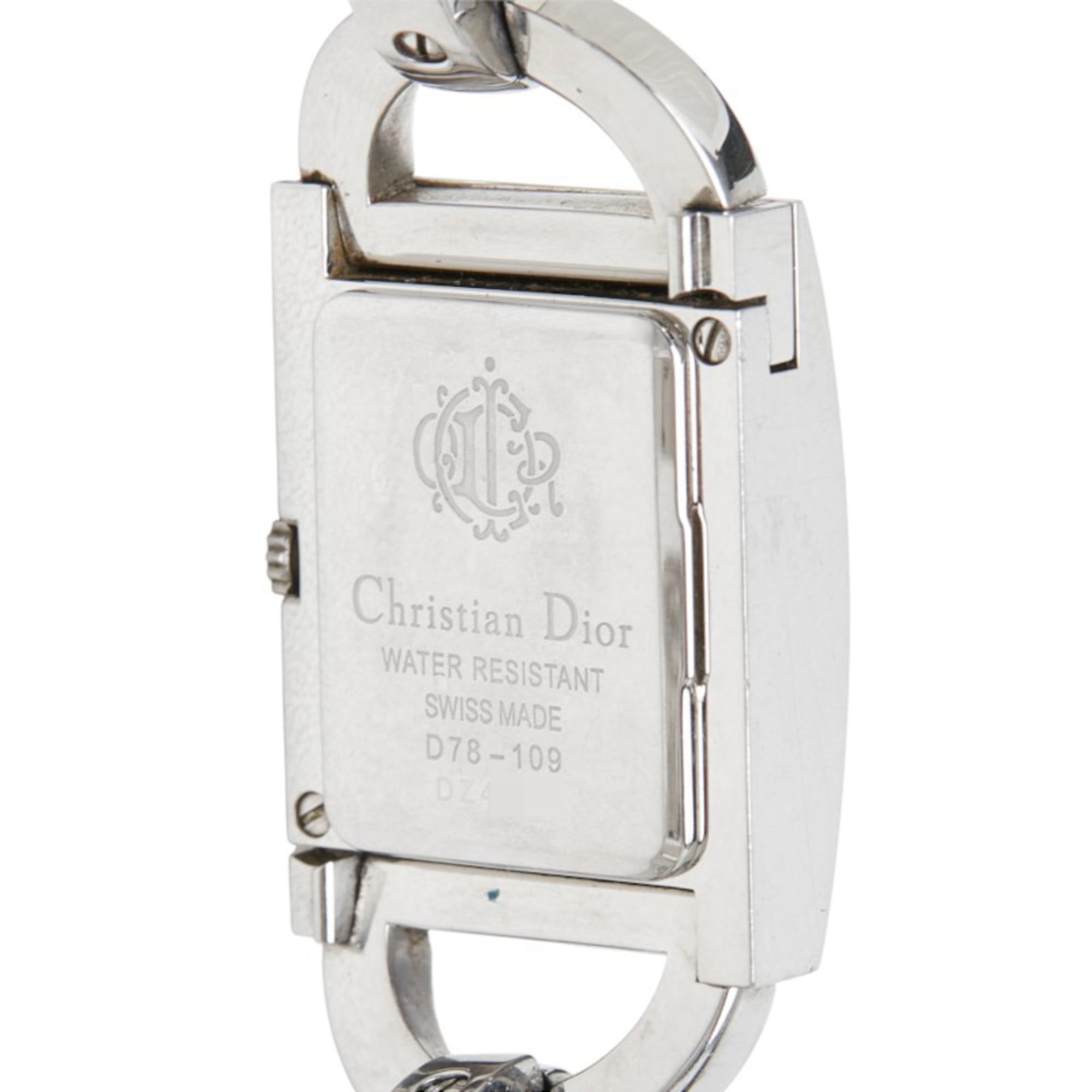 Montre Christian Dior Dior Malice Carré D78-109 Blanc cadran 19 mm