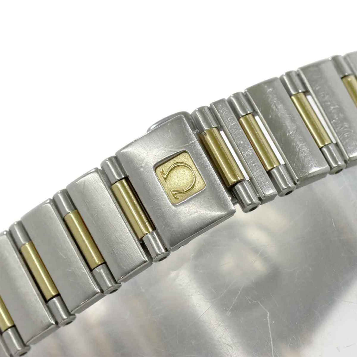 Omega Constellation Mini 111 25 23 60 55 002 Horloge met gouden wijzerplaat, 23 mm