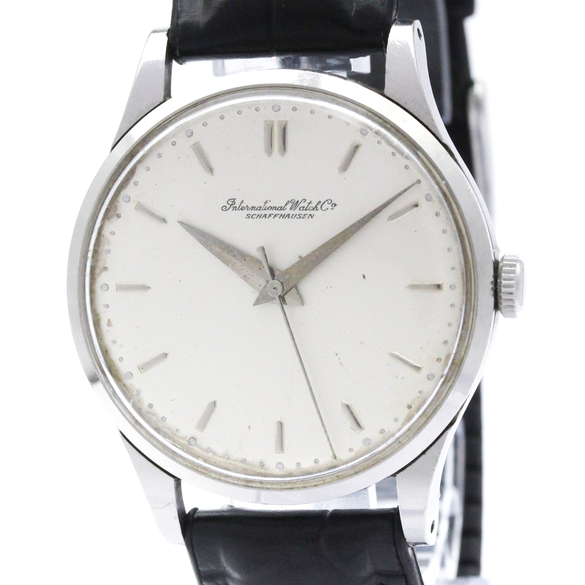 IWC Schaffhausen BF593746 Silver Dial 36mm Watch