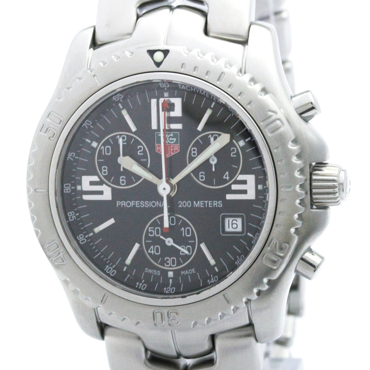 TAG Heuer Link CT1111 Black Dial 42mm Watch