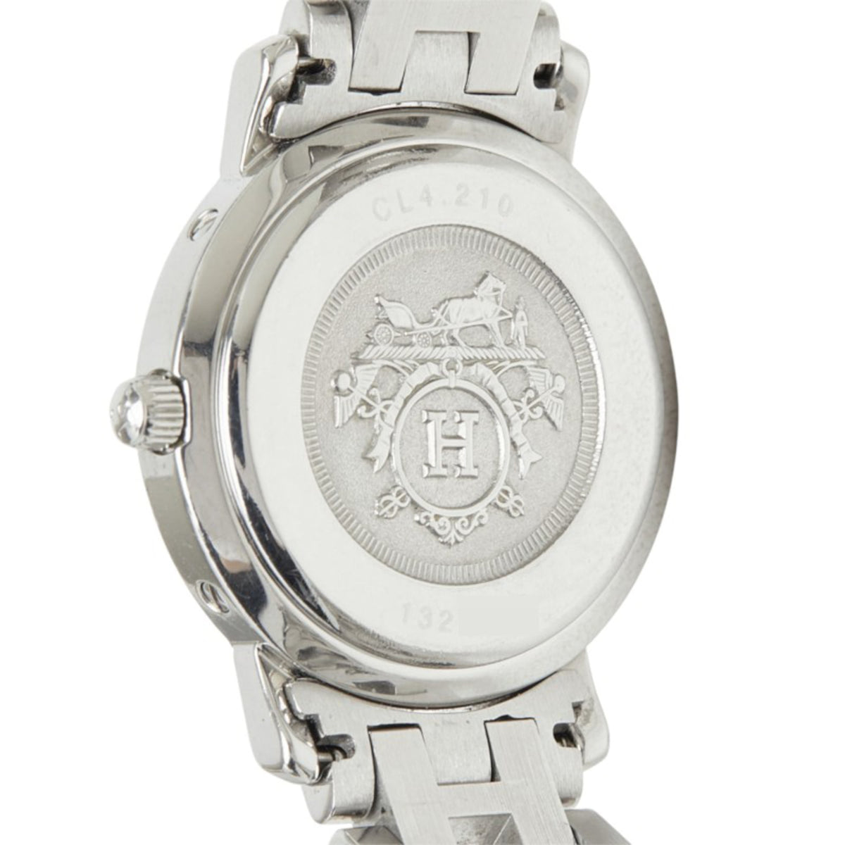 Hermes Clipper CL4.210 White Dial 24mm Watch